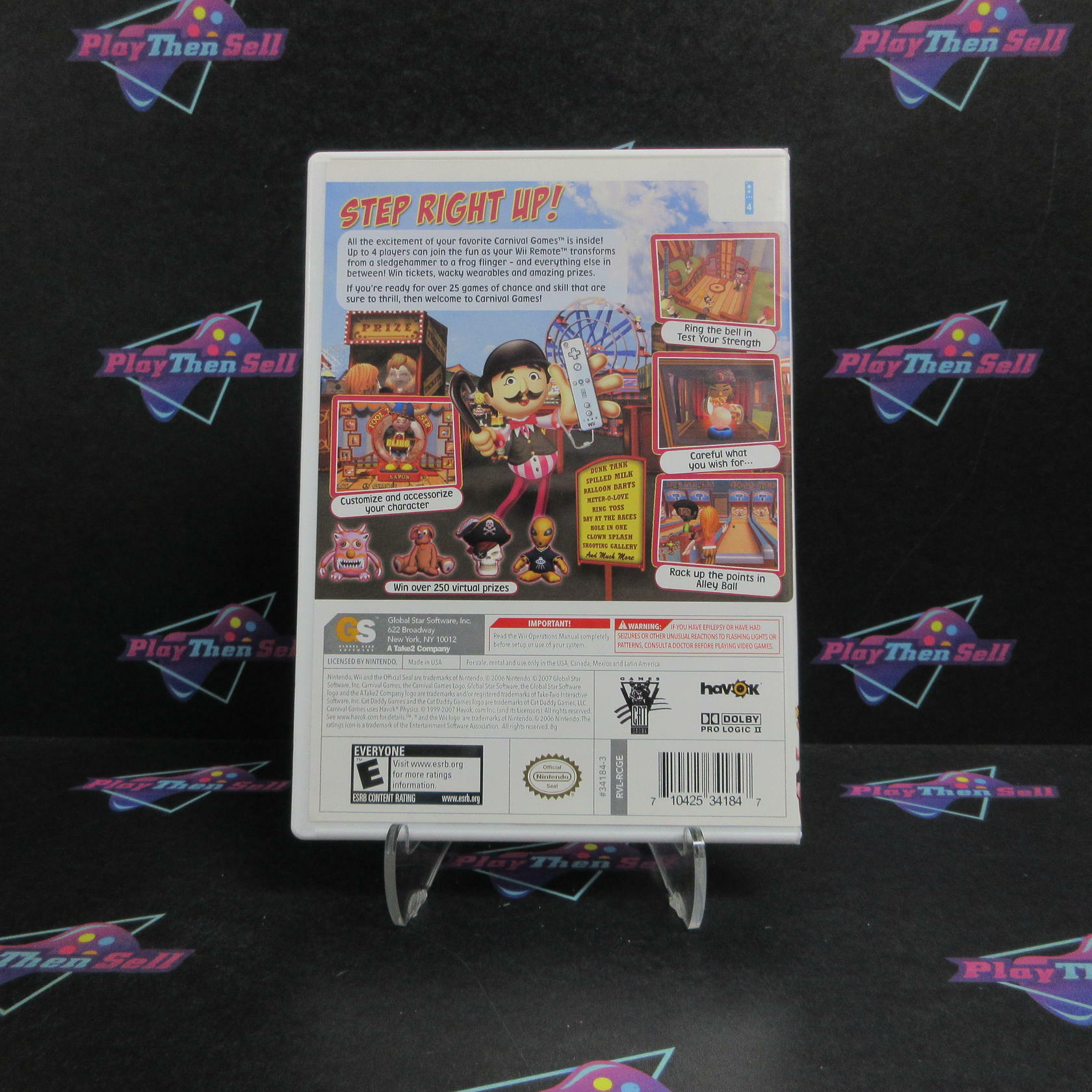 Carnival Games Nintendo Wii - Very Good