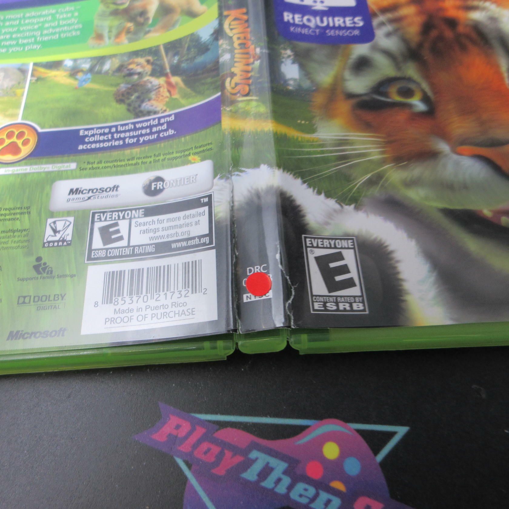 Kinectimals Xbox 360 Complete - Very Good