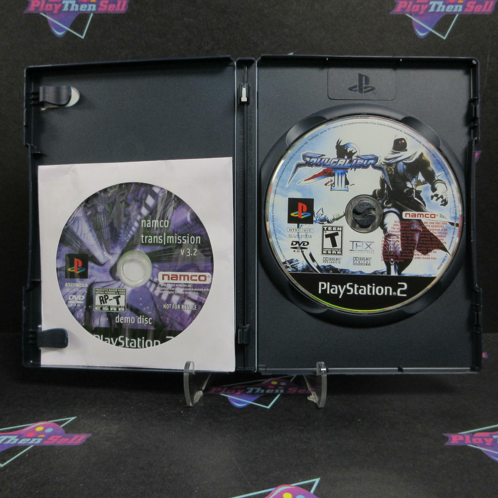 Soulcalibur 3 PS2 PlayStation 2 + Demo Disc - Very Good