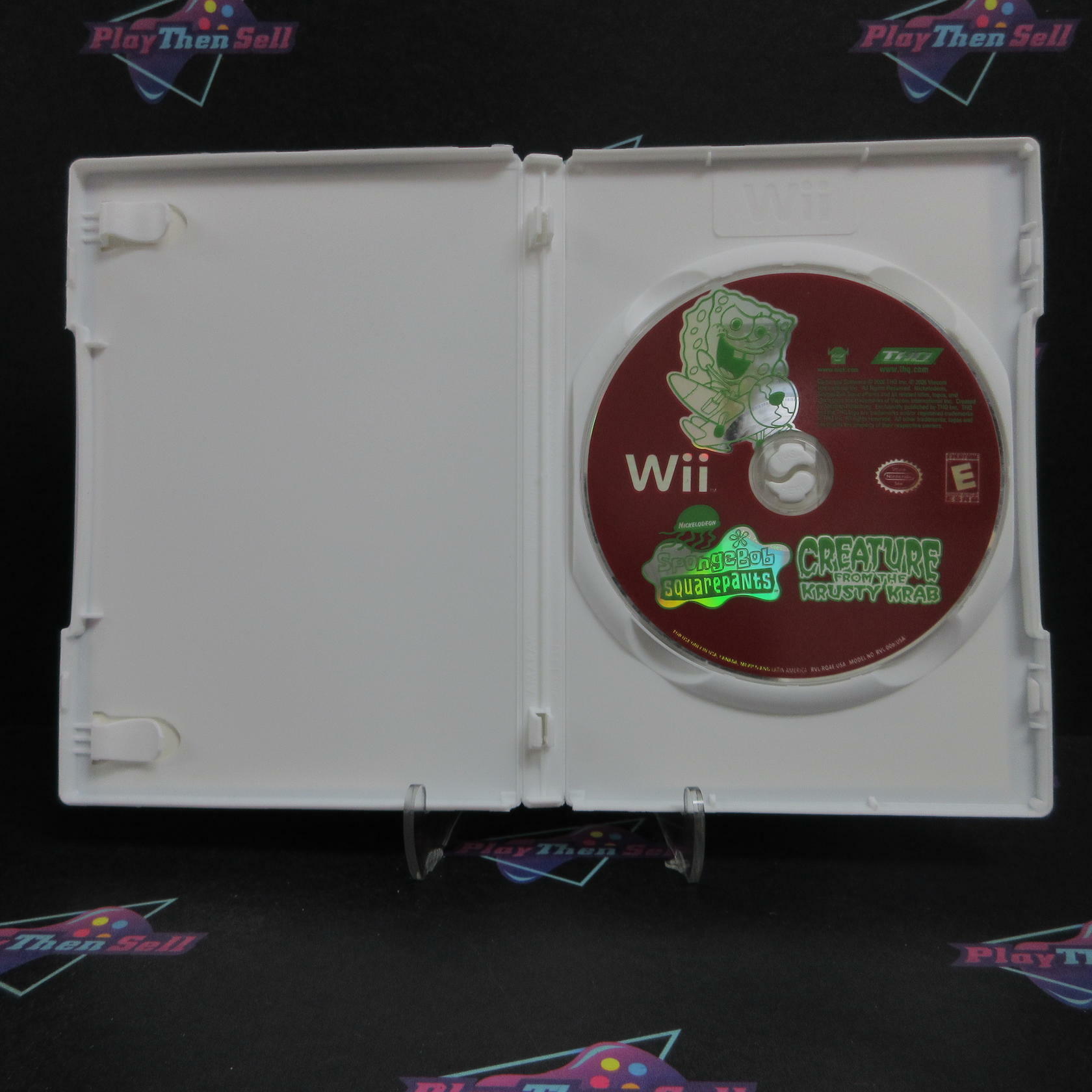 SpongeBob SquarePants - Creature from the Krusty Krab Nintendo Wii - Very Good