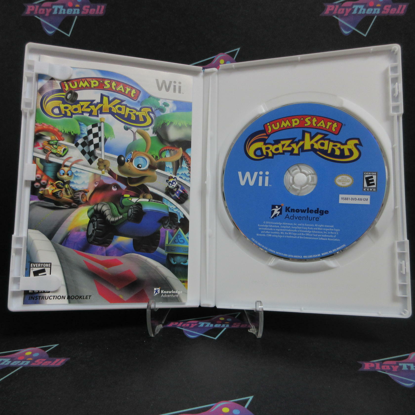 Jump Start Crazy Karts Nintendo Wii Complete - Refurbished