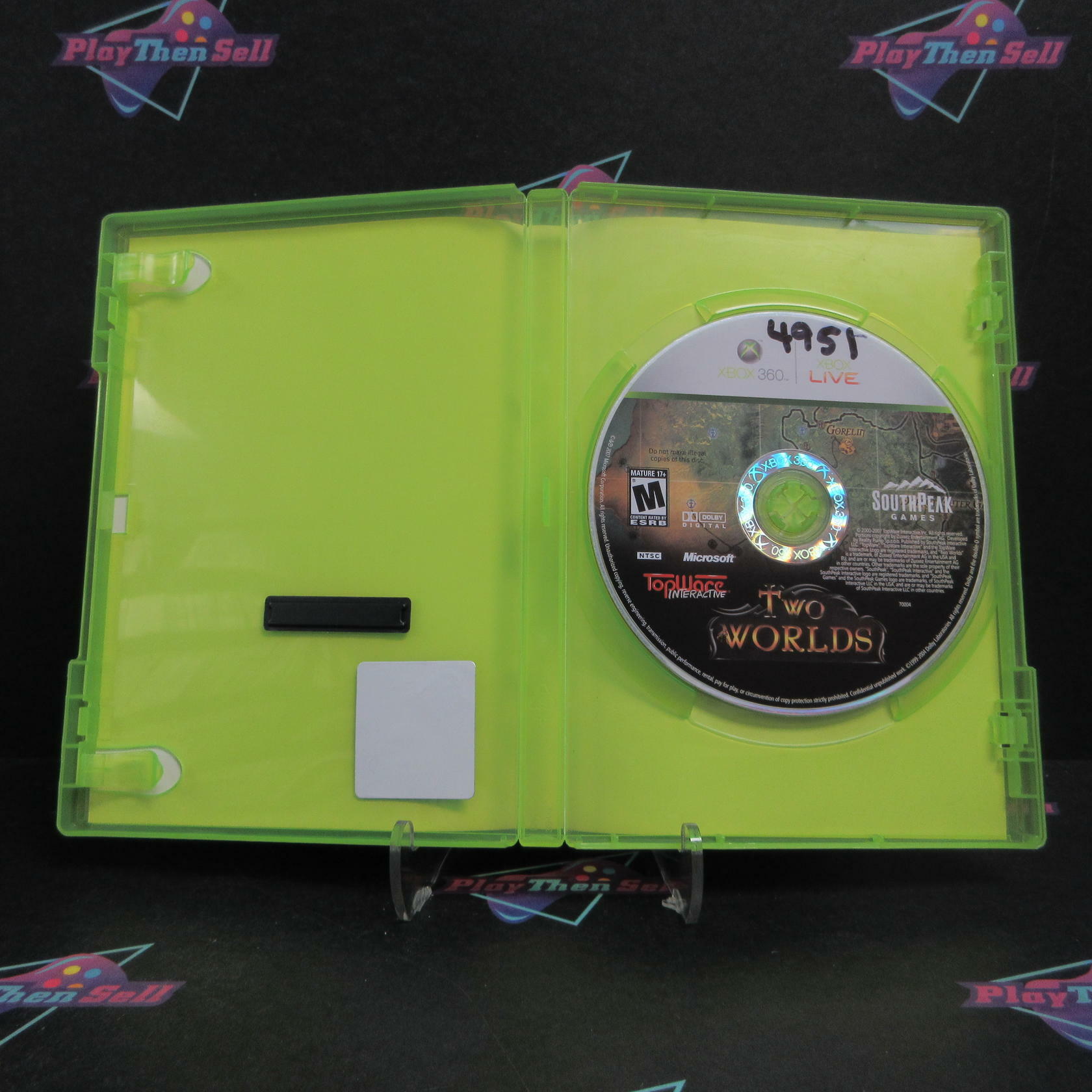 Two Worlds Rental Art Xbox 360 - Very Good