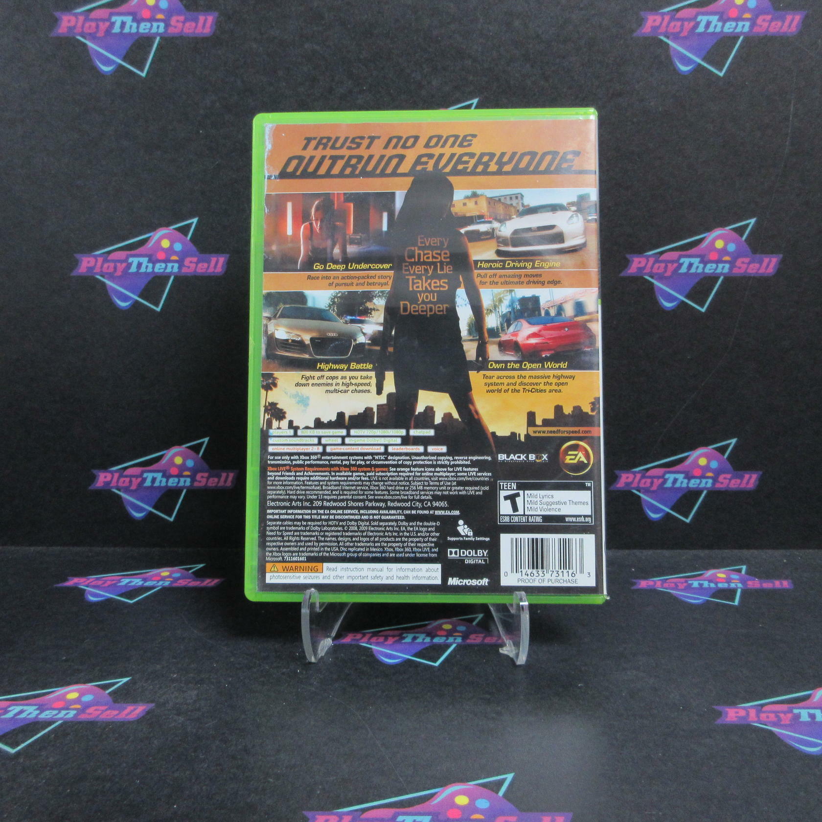 Need for Speed Undercover Xbox 360 PH Complete - Very Good