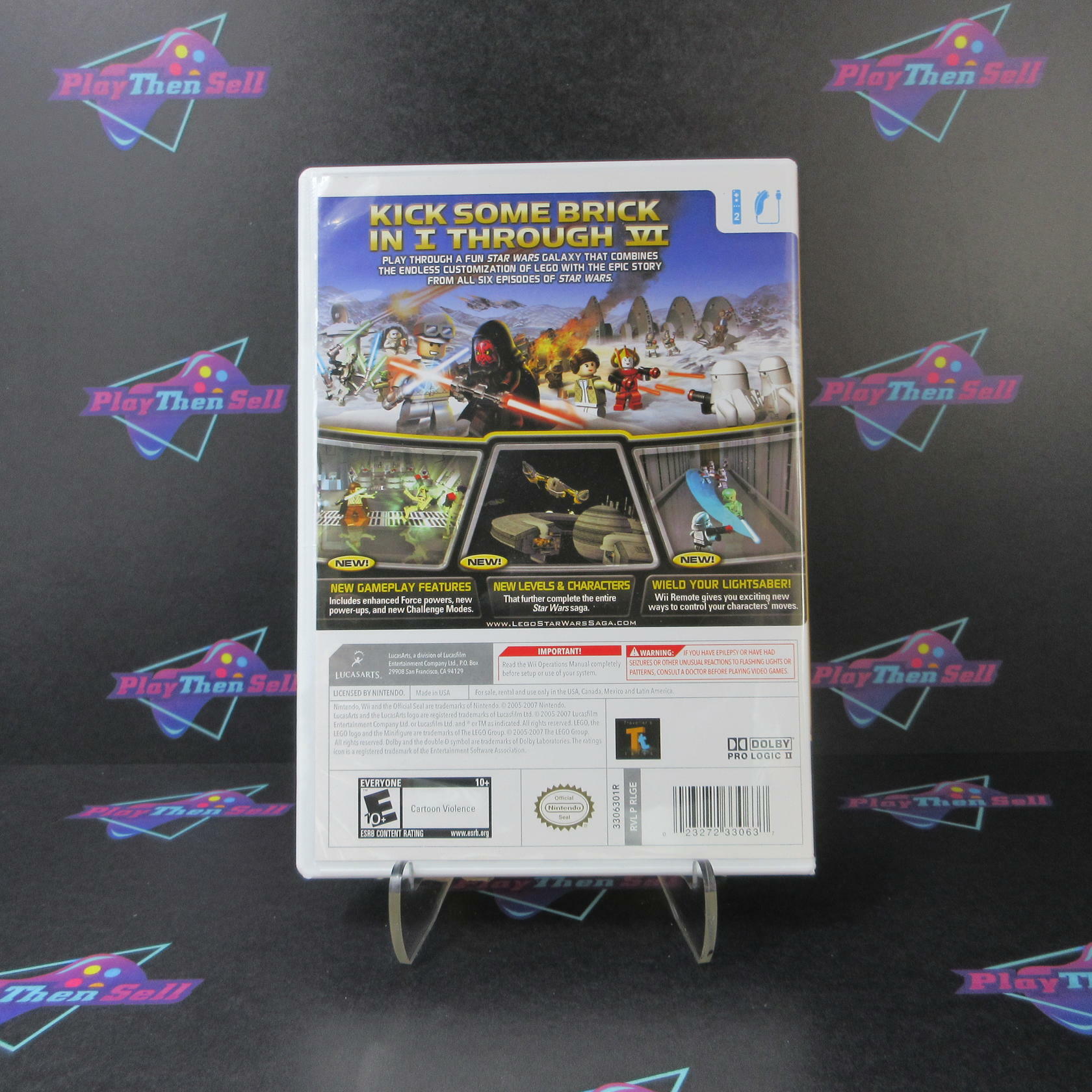 LEGO Star Wars - The Complete Saga Nintendo Wii - Very Good