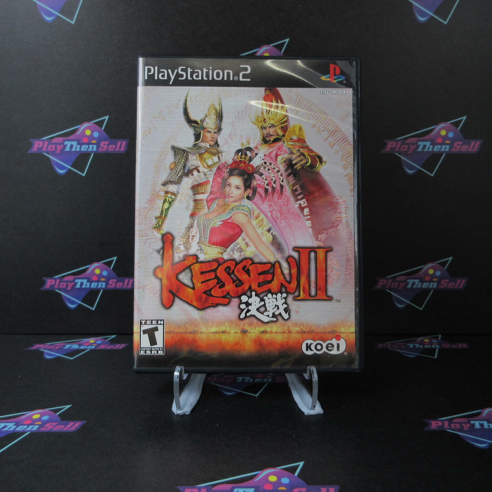 Kessen II PS2 PlayStation 2 + Reg Card Complete - Excellent