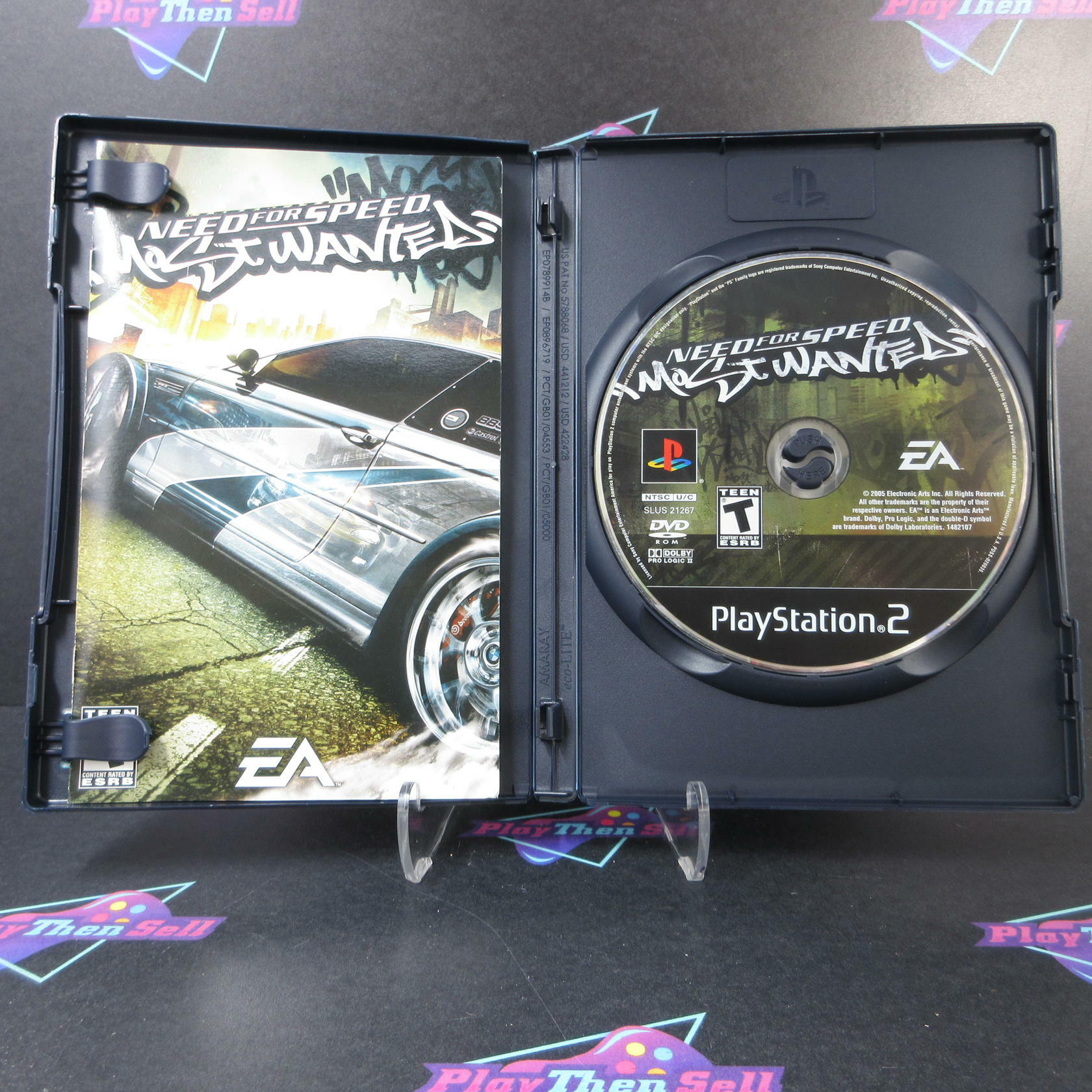 Need for Speed Most Wanted PS2 PlayStation 2 Complete - Very Good