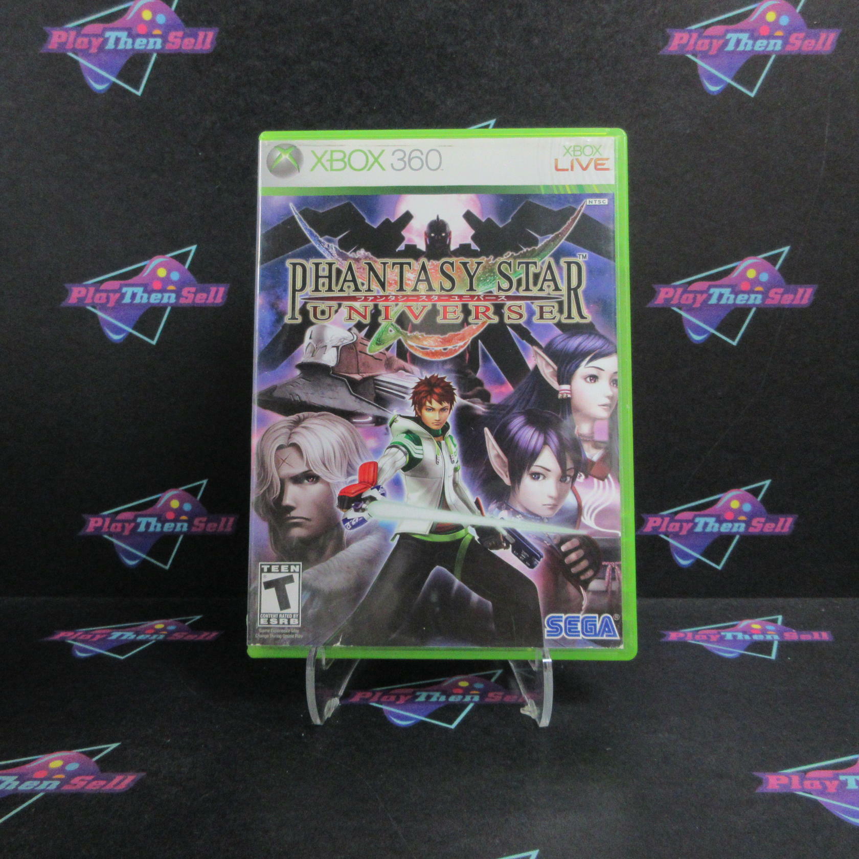 Phantasy Star Universe Rental Art Xbox 360 - Very Good