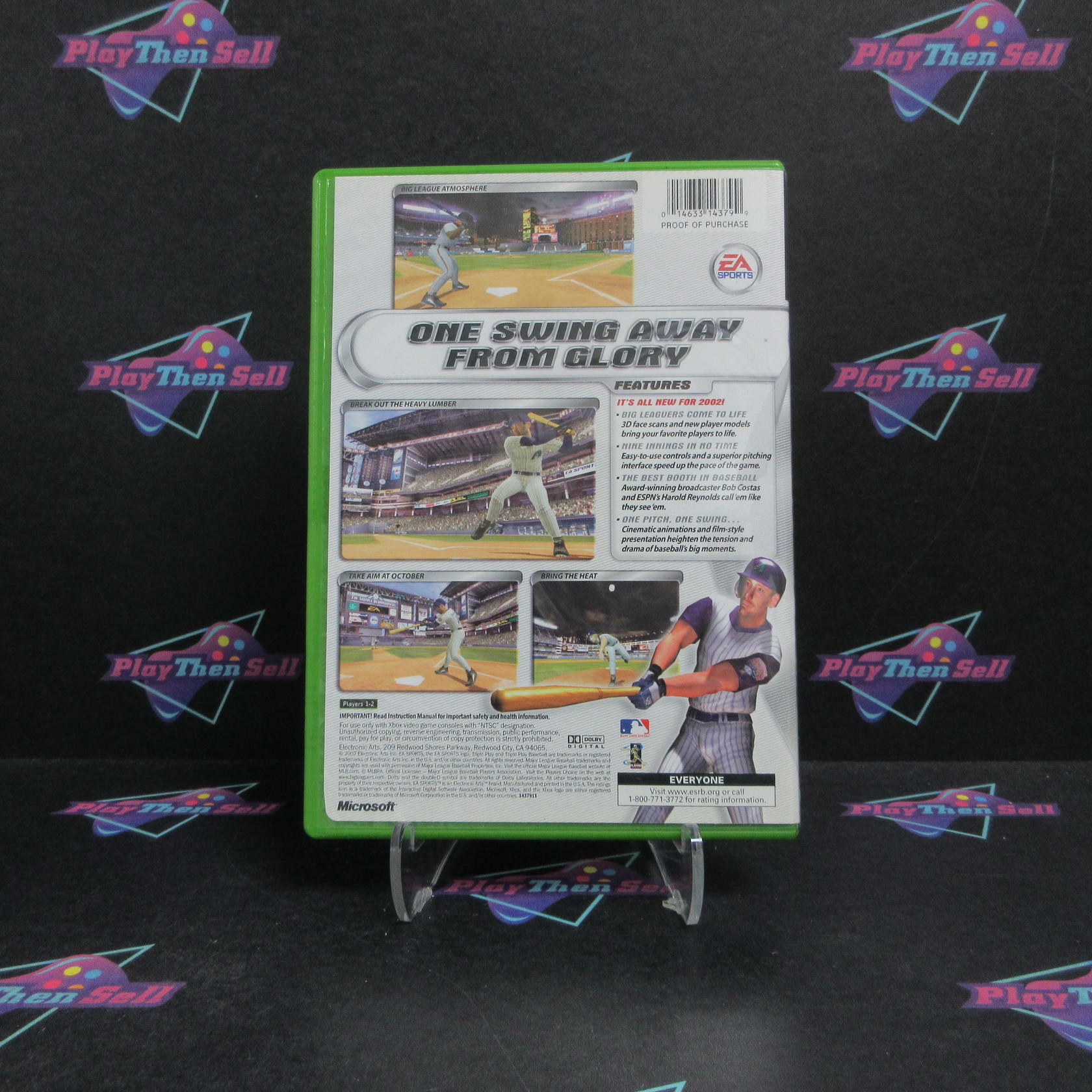 Triple Play 2002 Xbox - Very Good