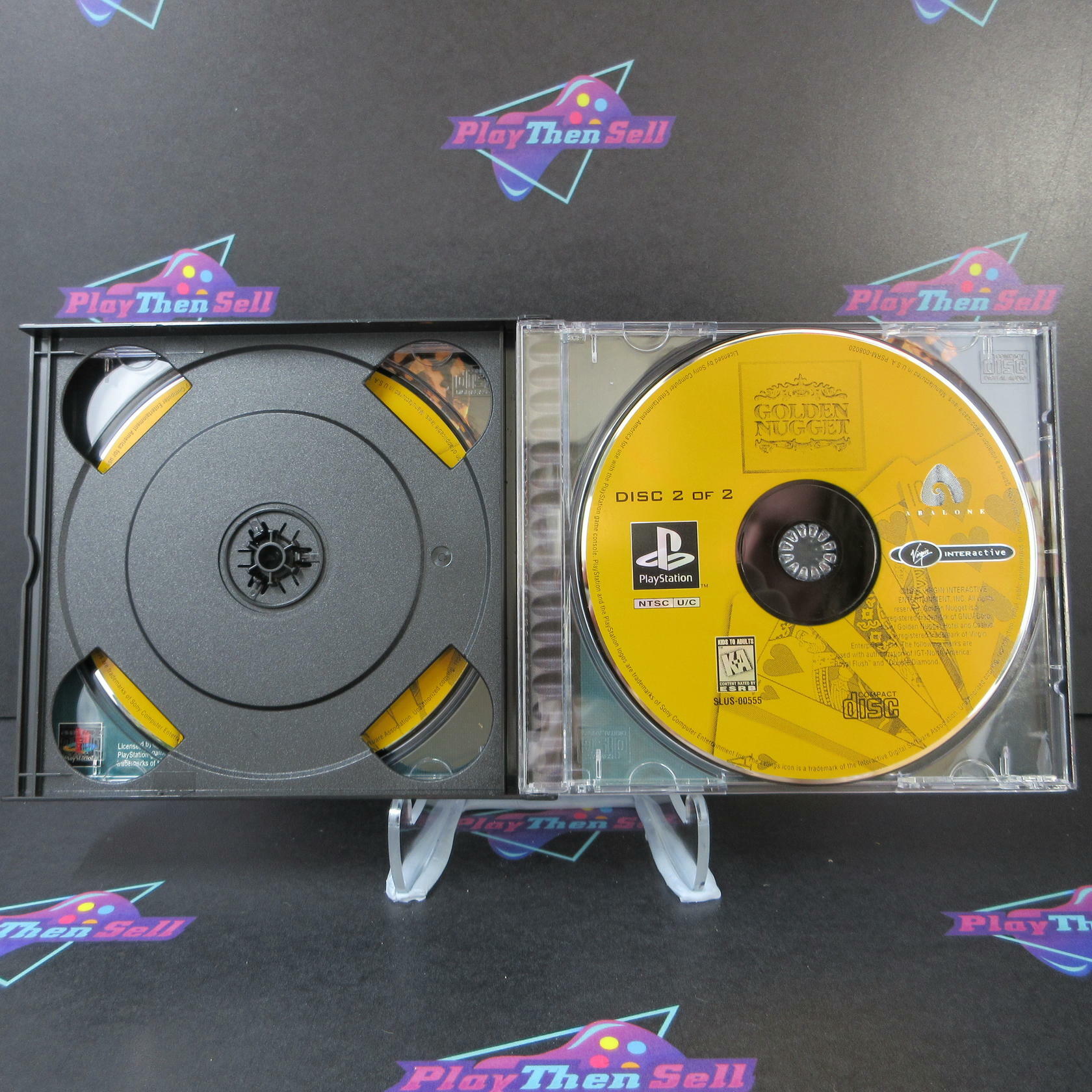 Golden Nugget PS1 PlayStation 1 - Very Good
