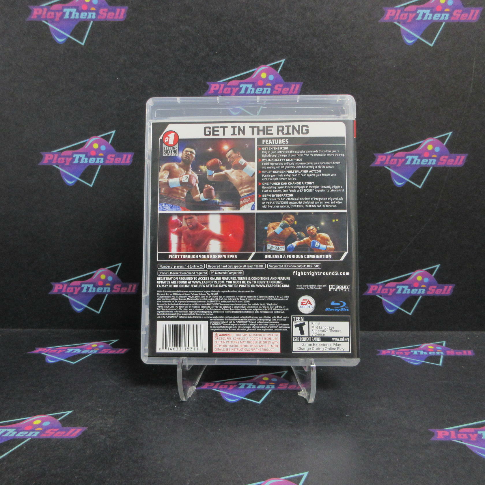 Fight Night Round 3 PS3 PlayStation 3 - Very Good