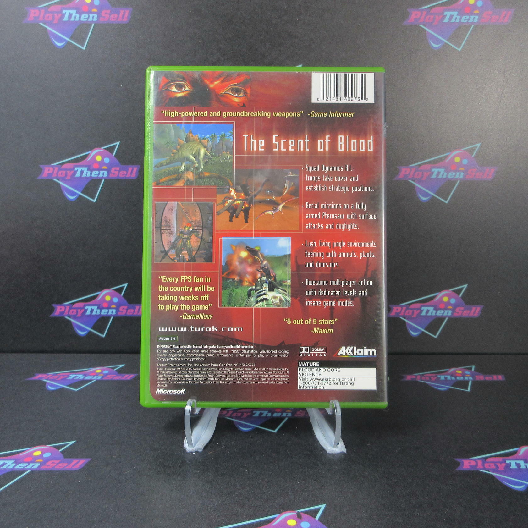 Turok Evolution Xbox - Very Good