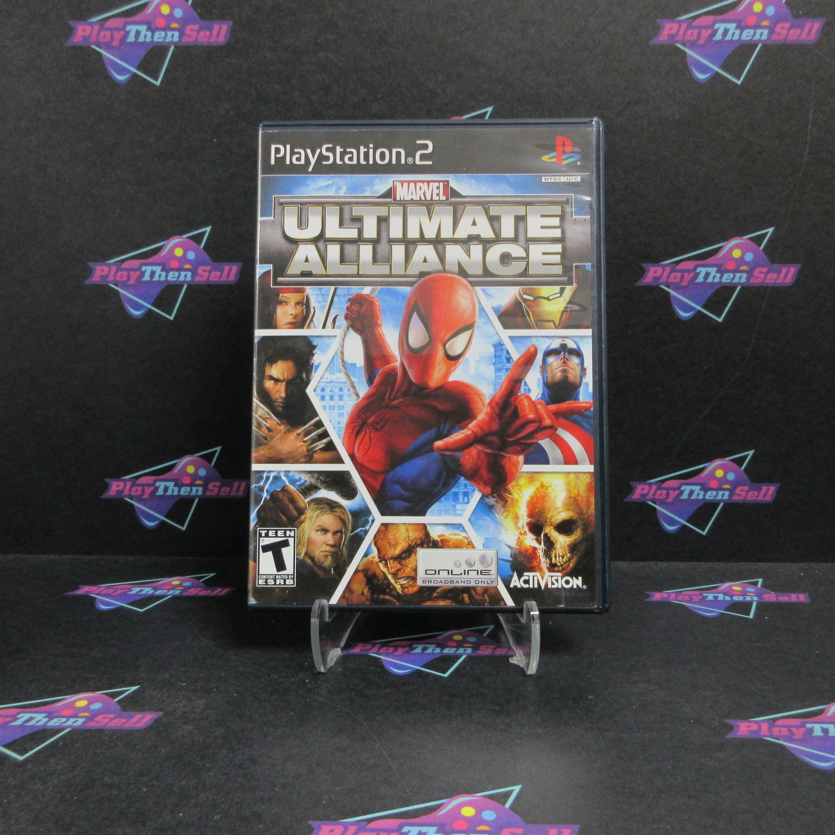 Marvel Ultimate Alliance PS2 PlayStation 2 Complete - Excellent