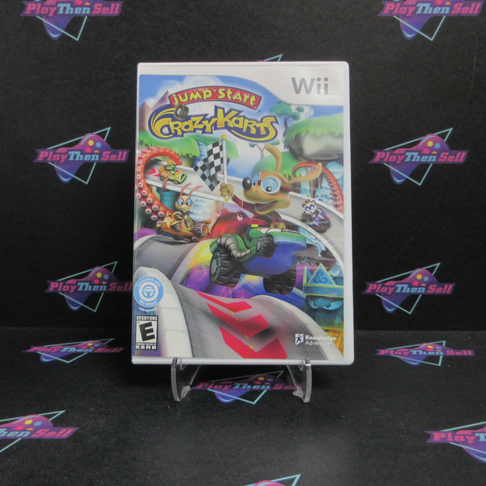 Jump Start Crazy Karts Nintendo Wii Complete - Refurbished