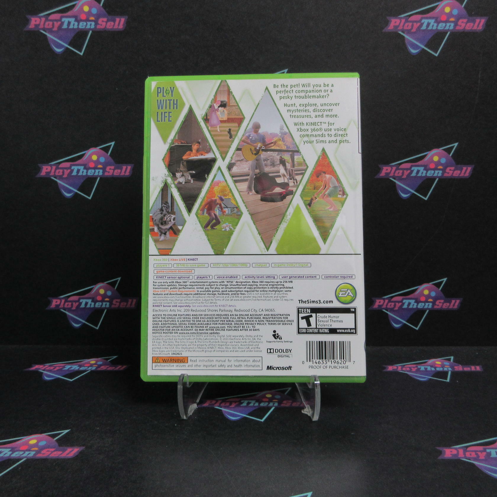 The Sims 3 Pets Xbox 360 - Very Good