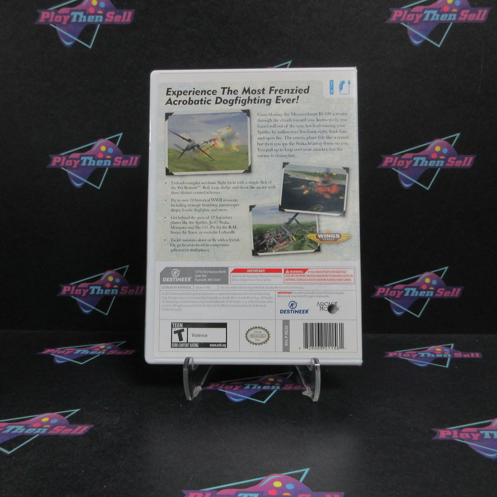 WWII Aces Nintendo Wii - Very Good