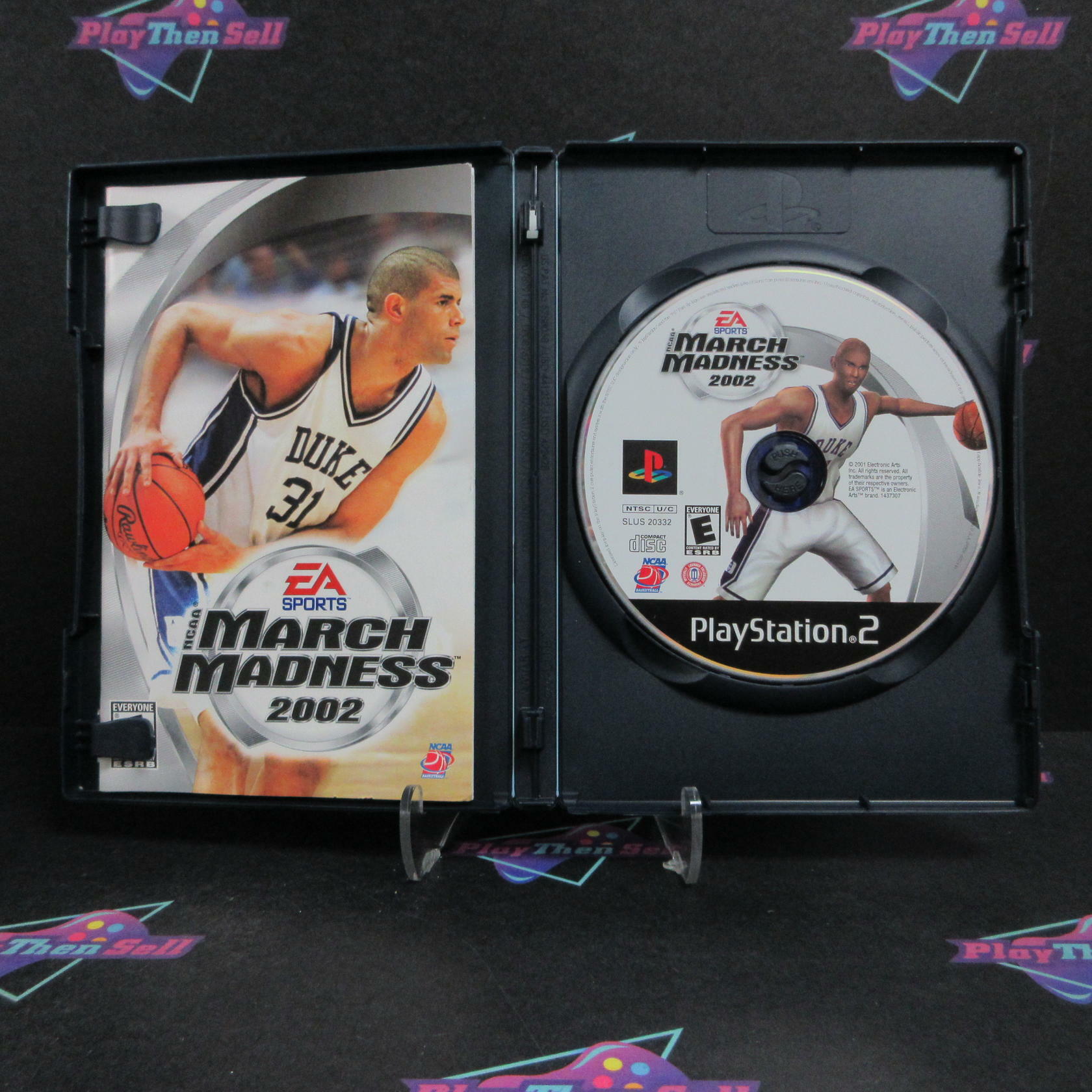 March Madness 2002 PS2 PlayStation 2 Complete - Very Good