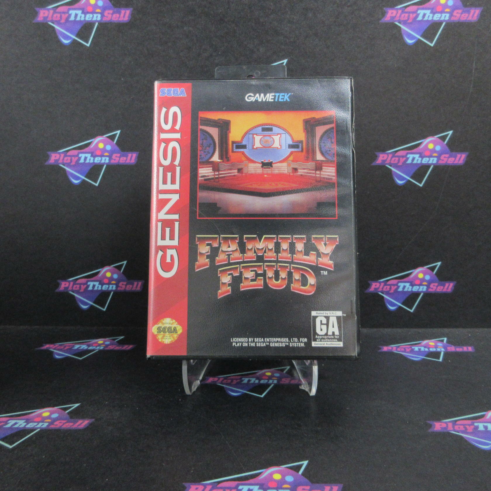 Family Feud Sega Genesis Boxed - Very Good