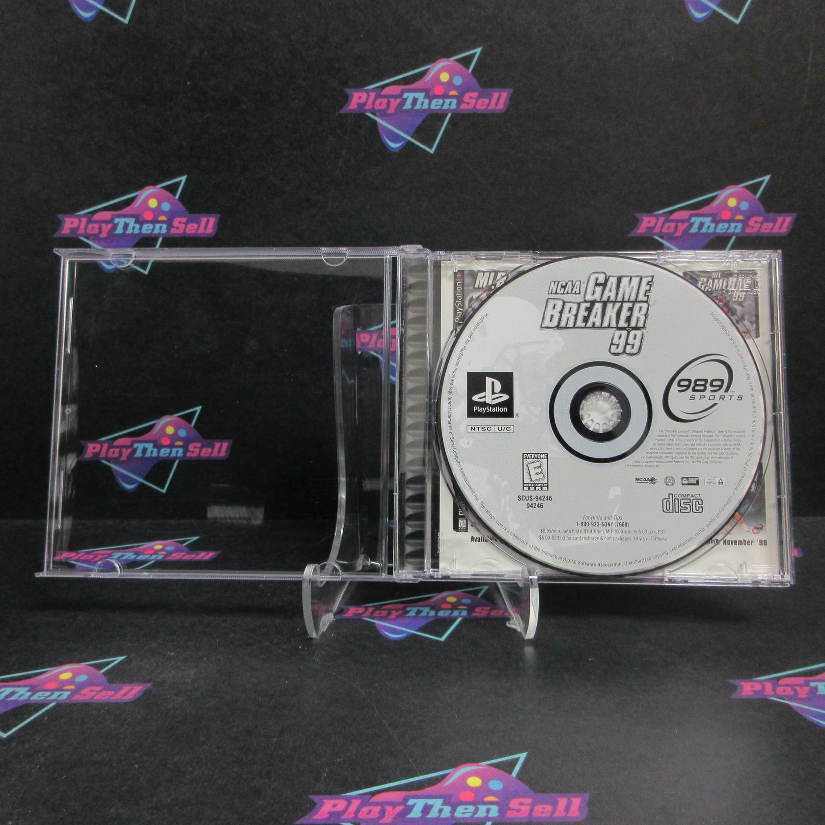 NCAA GameBreaker 99 PS1 PlayStation 1 - Very Good