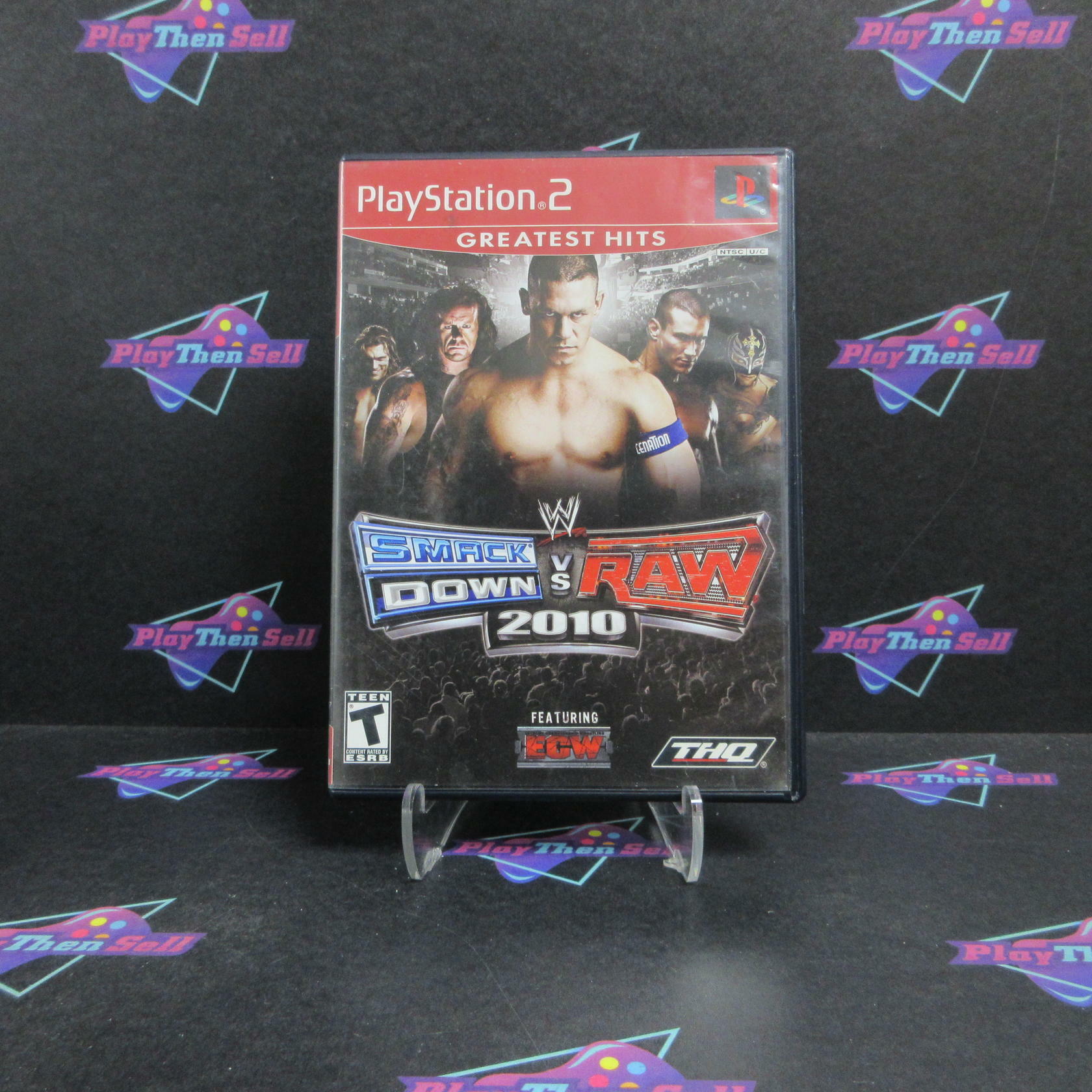 WWE SmackDown vs. Raw 2010 PS2 PlayStation 2 GH - Very Good
