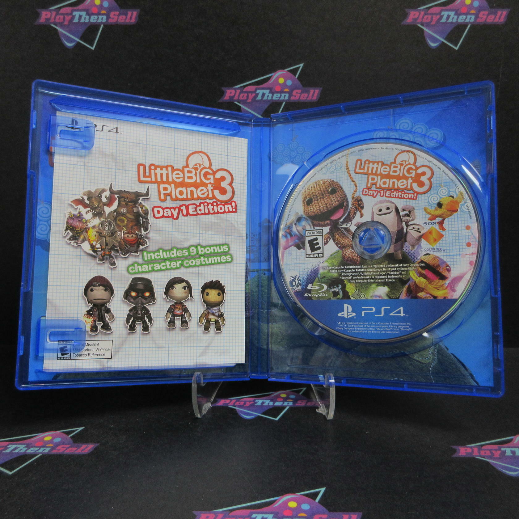 Little Big Planet 3 Day 1 Edition PS4 PlayStation 4 Complete - Refurbished