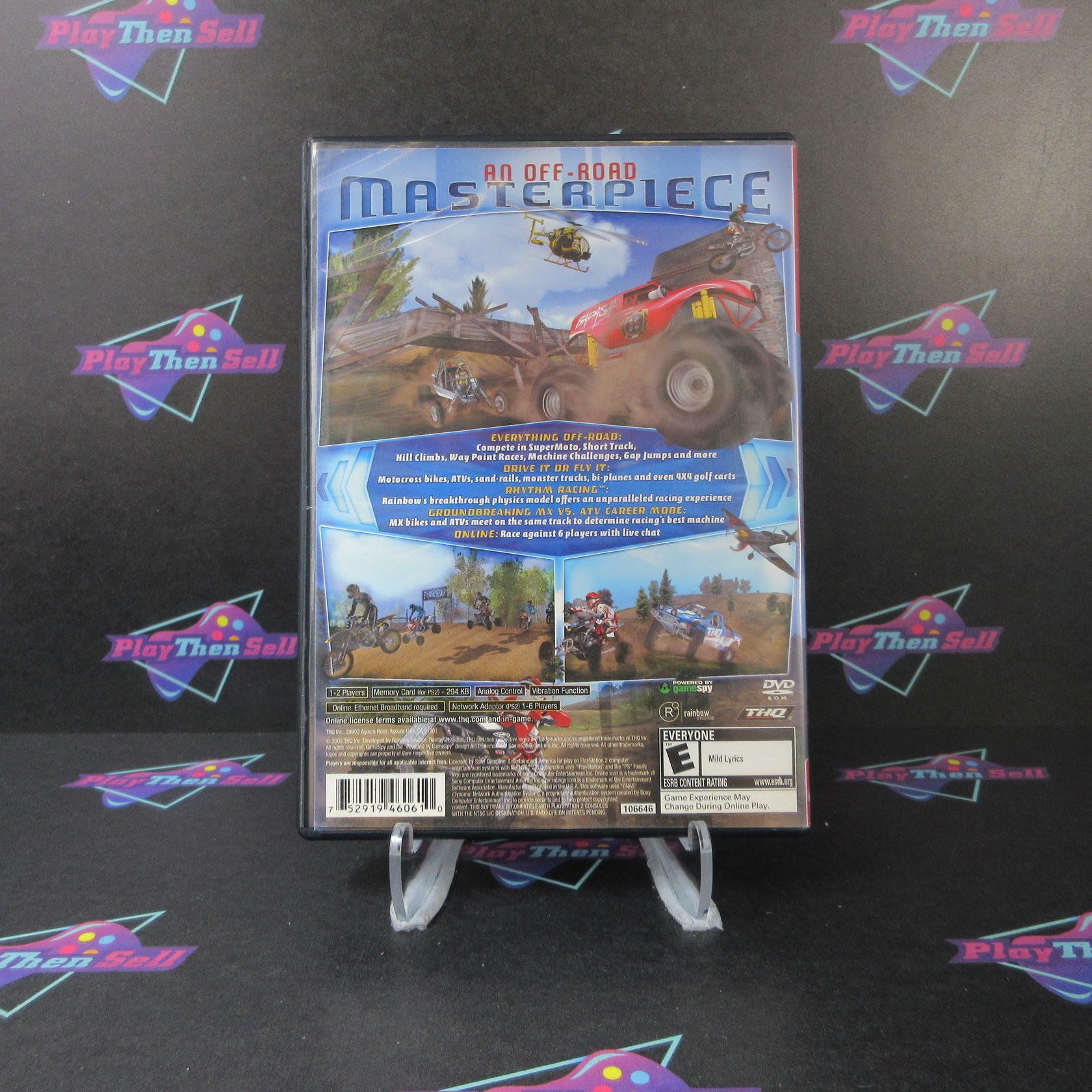 MX vs ATV Unleashed PS2 PlayStation 2 GH - Very Good