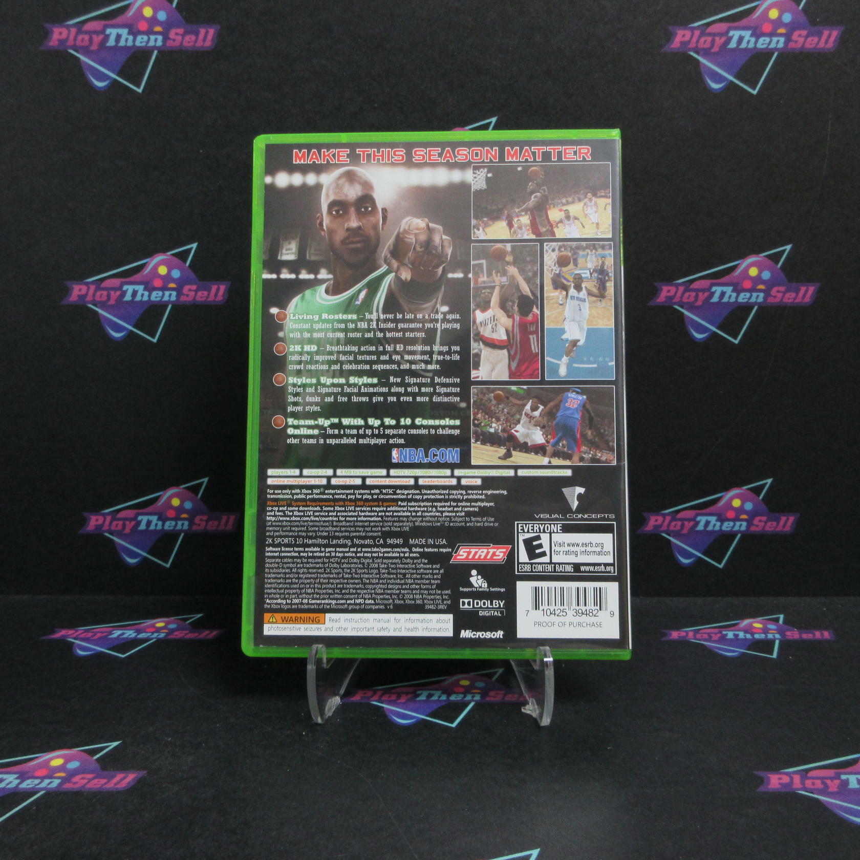 NBA 2K9 Xbox 360 - Very Good