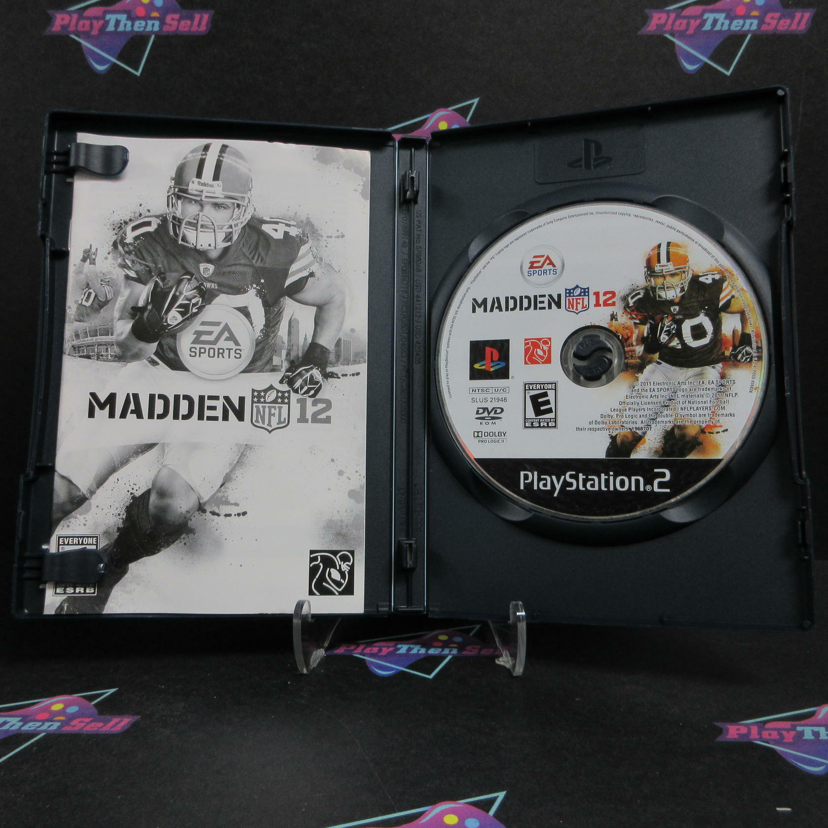 Madden NFL 12 PS2 PlayStation 2 Complete - Excellent