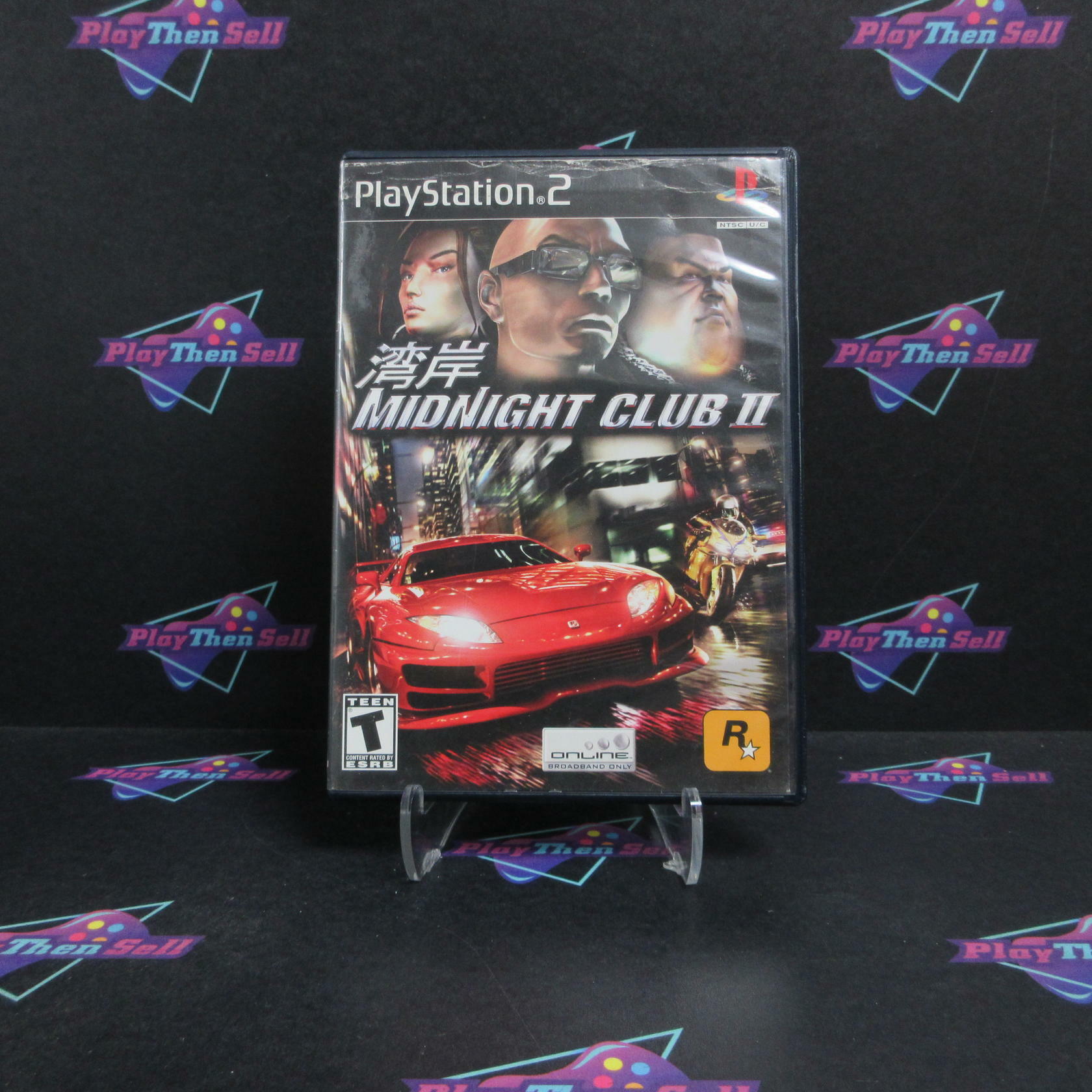 Midnight Club 2 II PS2 PlayStation 2 Complete - Very Good
