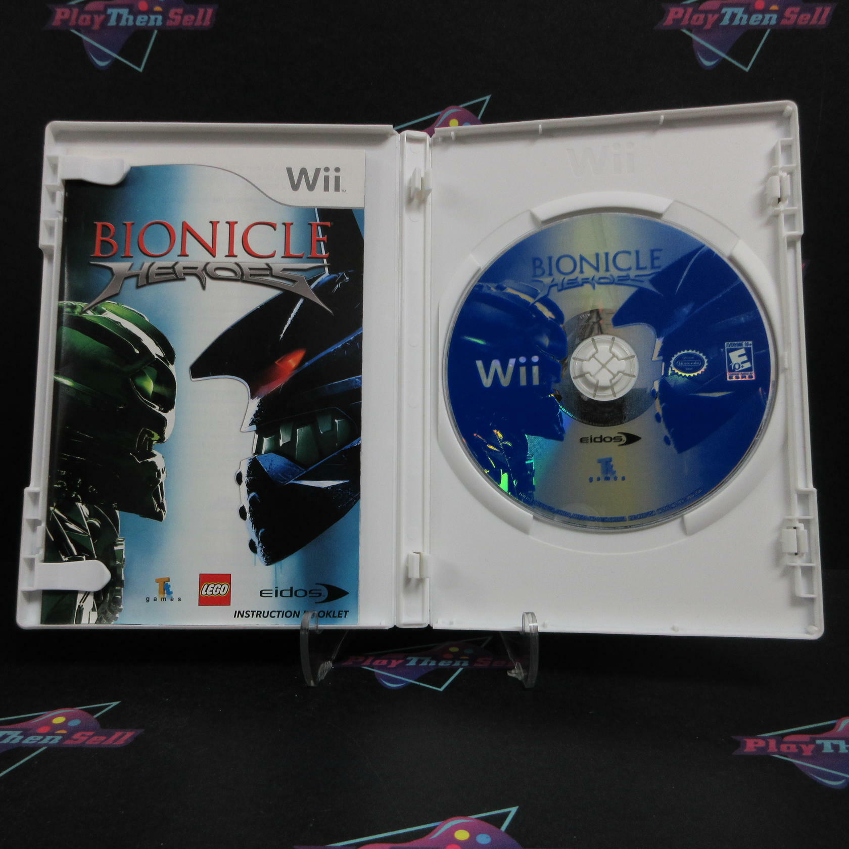 Bionicle Heroes Nintendo Wii Complete - Refurbished