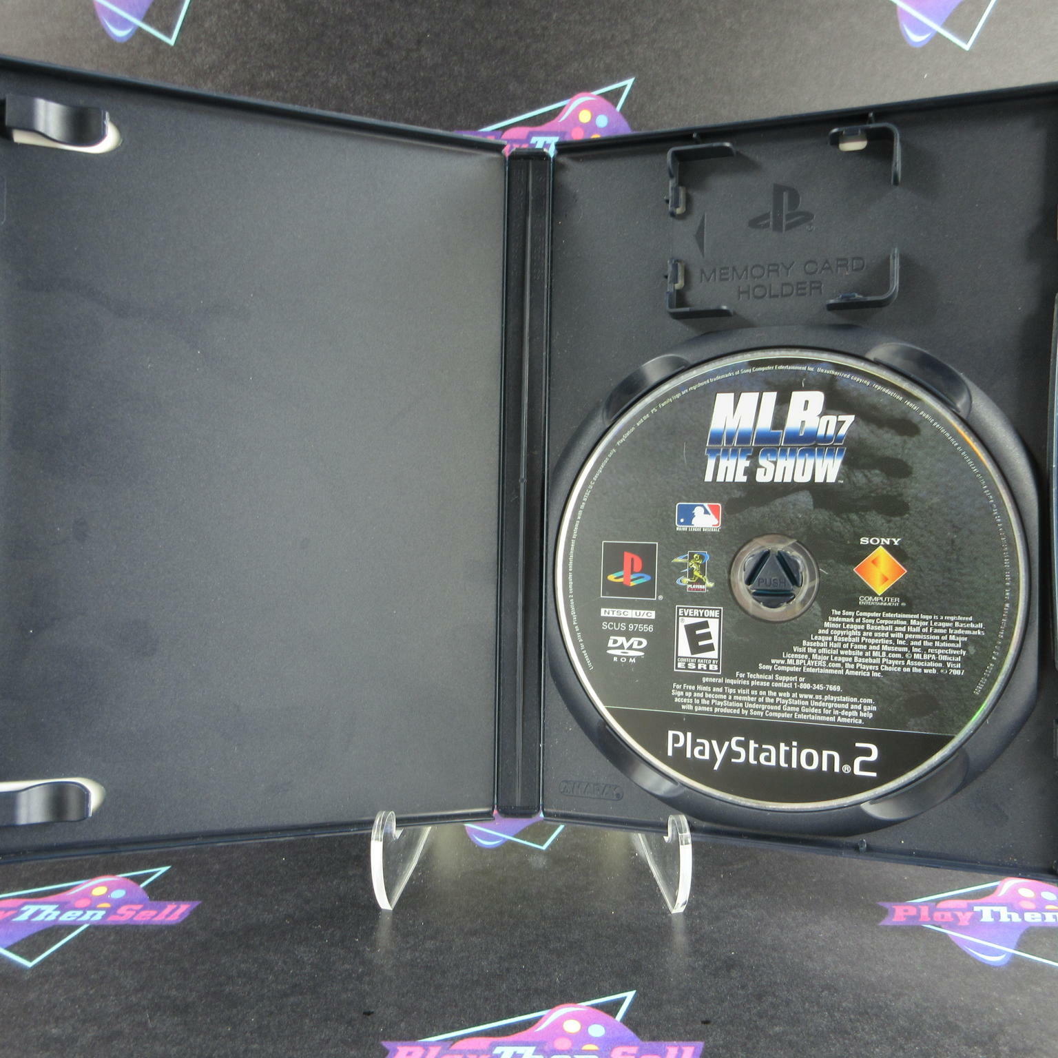 MLB 07 The Show PS2 PlayStation 2 - Very Good
