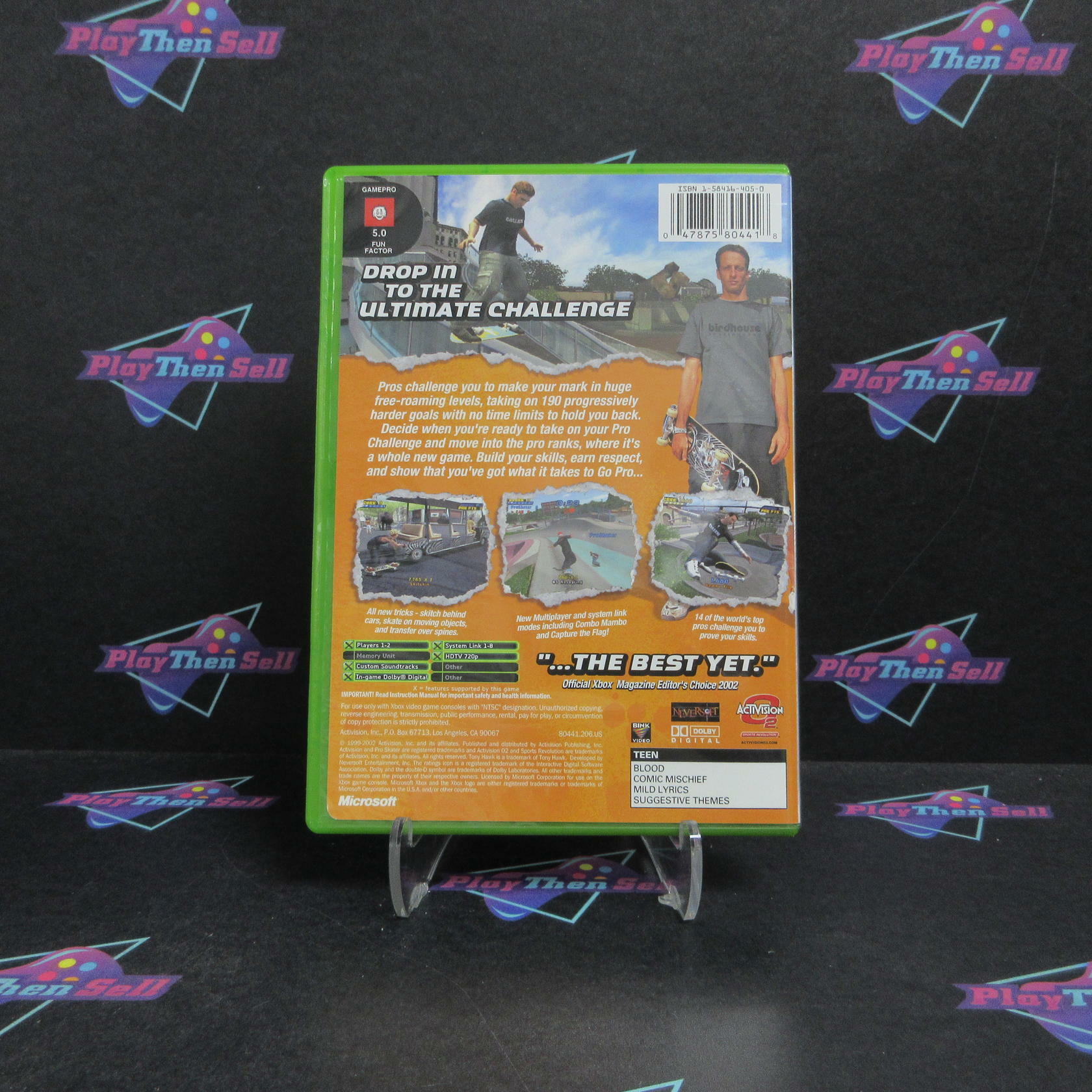 Tony Hawk's Pro Skater 4 Xbox PH - Very Good