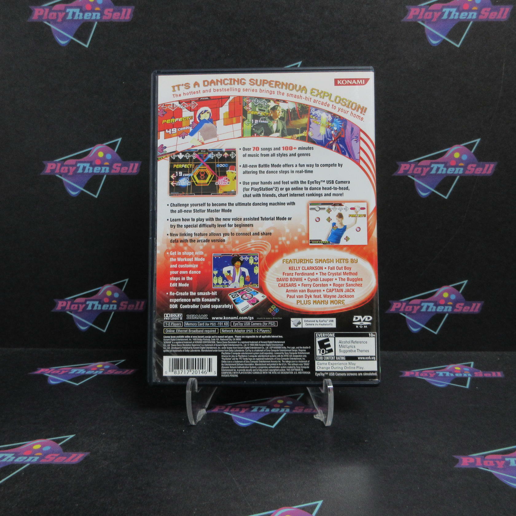 Dance Dance Revolution Supernova PS2 PlayStation 2 - Very Good