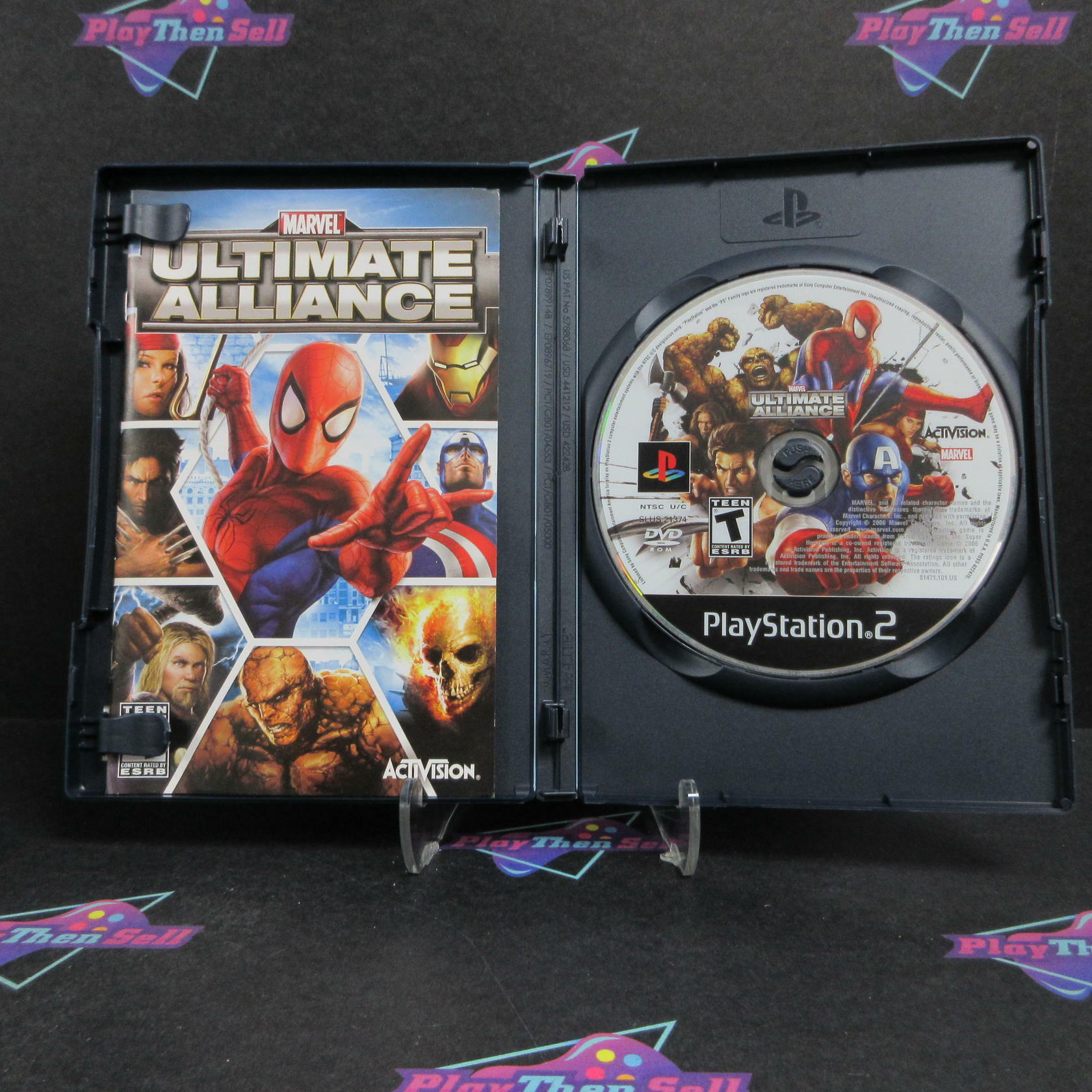 Marvel Ultimate Alliance PS2 PlayStation 2 Complete - Excellent