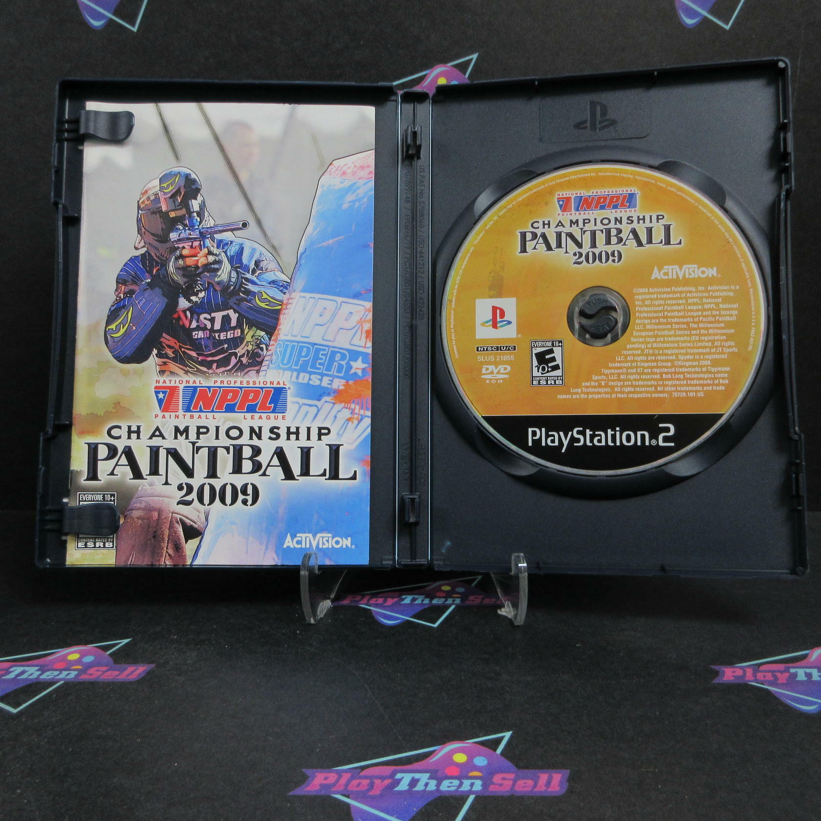 NPPL Championship Paintball 09 PS2 PlayStation 2 Complete - Excellent