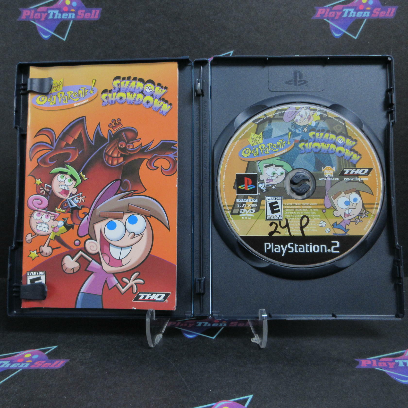 Fairly Oddparents Shadow Showdown PS2 PlayStation 2 Complete - Very Good