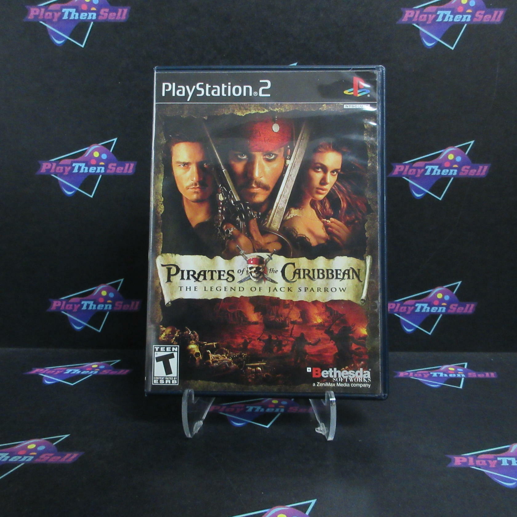 Pirates of the Caribbean The Legend of Jack Sparrow PS2 + Reg CIB - Very Good