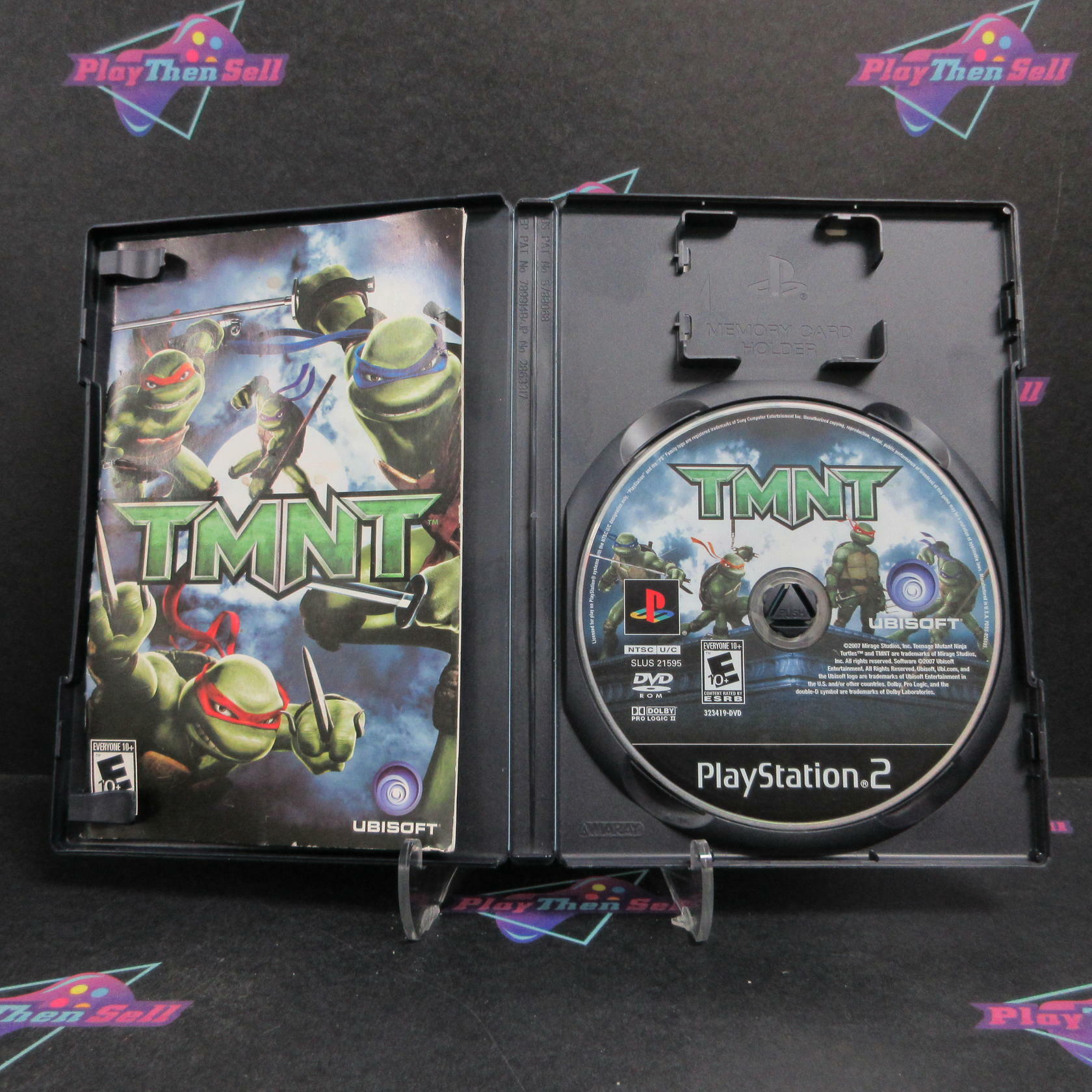 TMNT PS2 PlayStation 2 Complete - Very Good