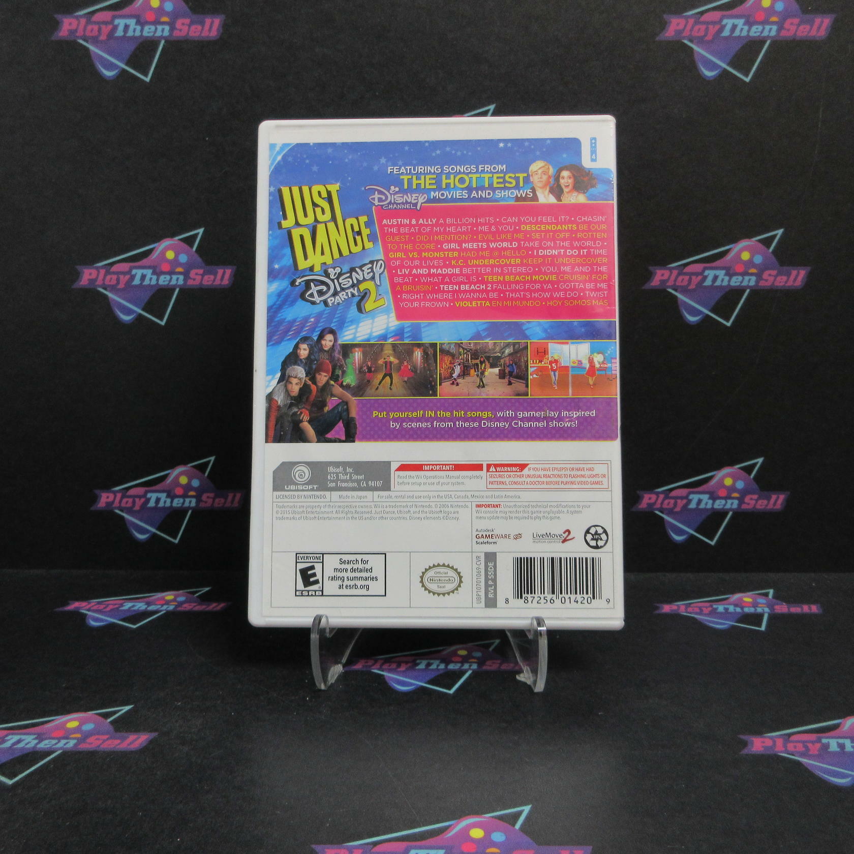 Just Dance Disney Party 2 Nintendo Wii - Very Good