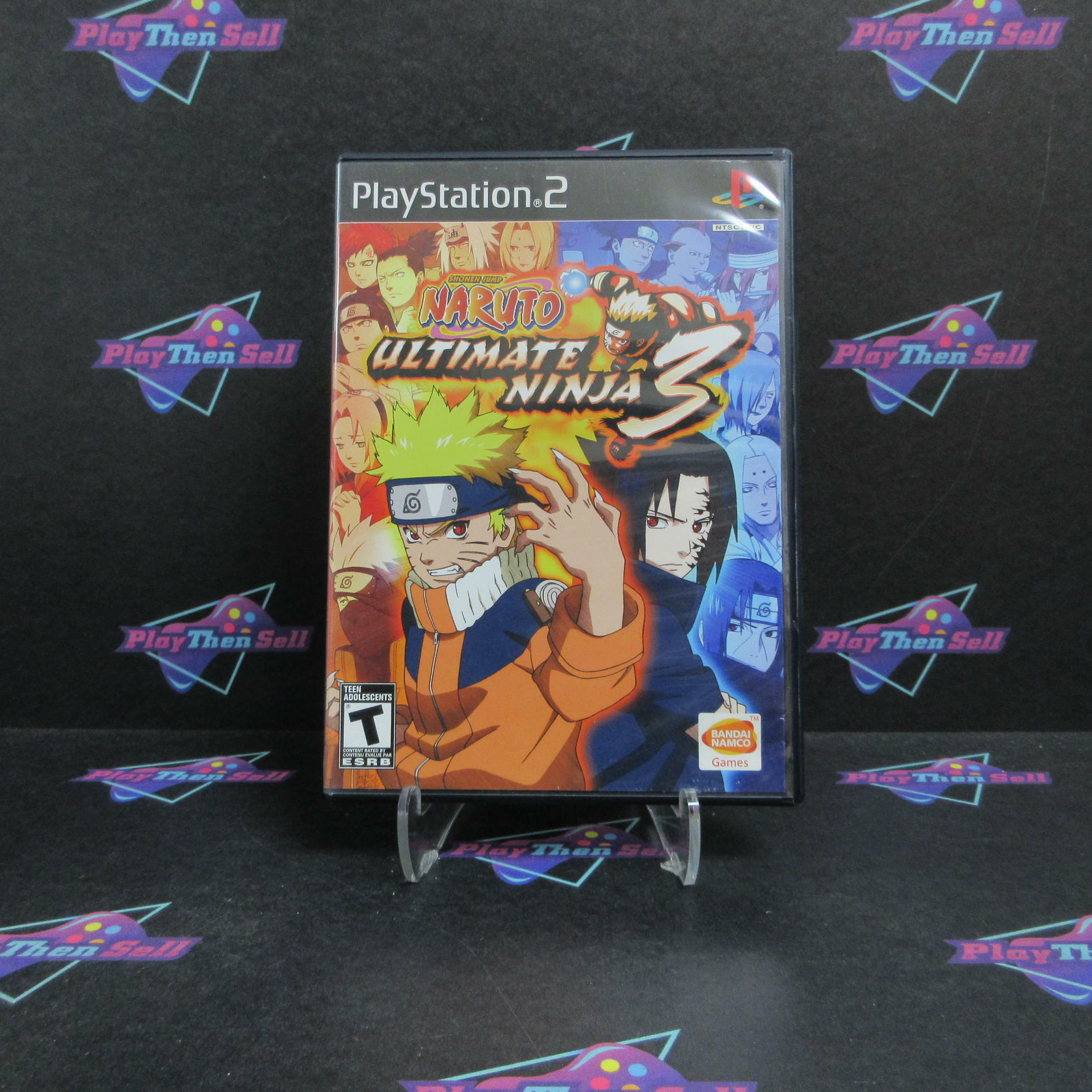 Naruto Ultimate Ninja 3 PS2 PlayStation 2 - Very Good
