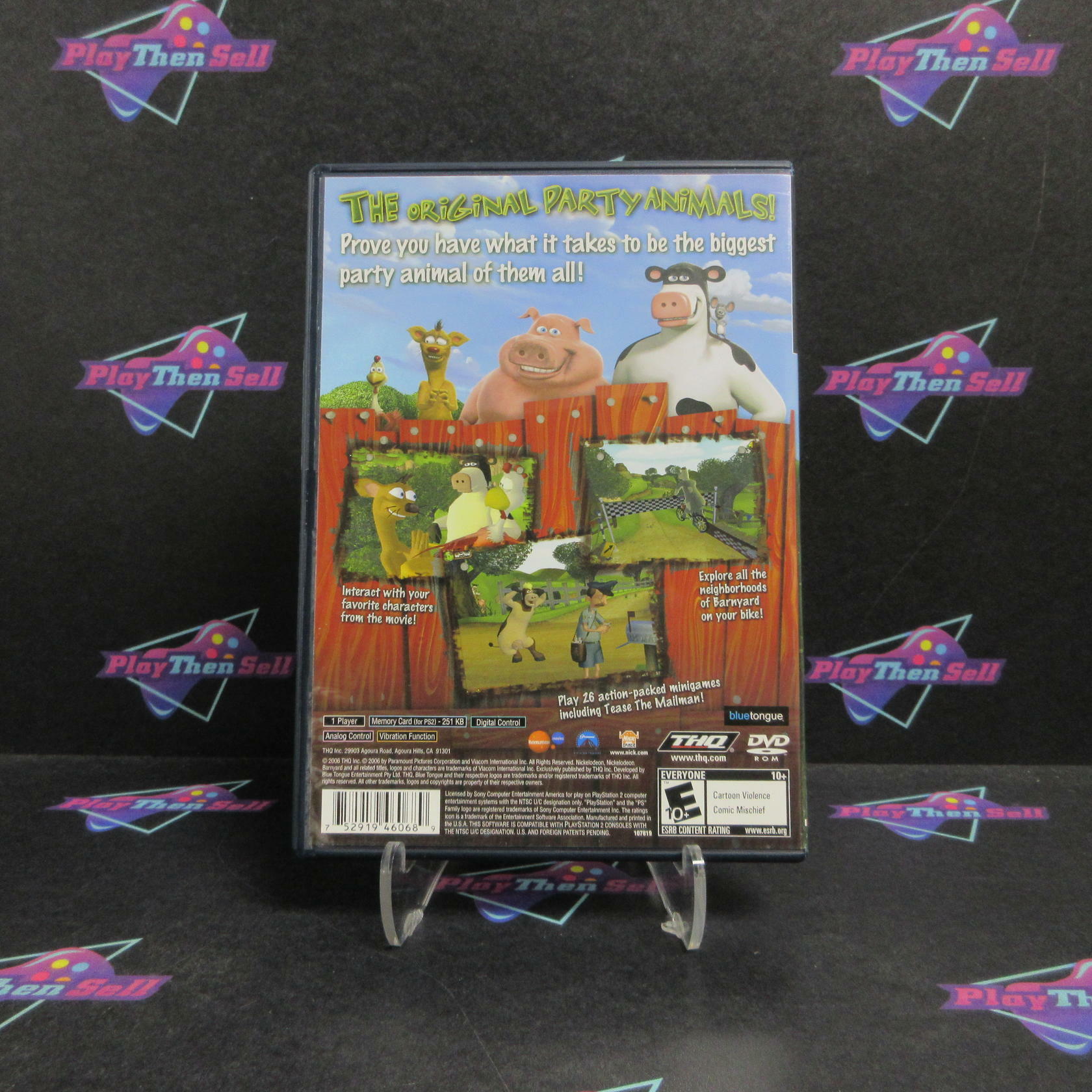 Barnyard PS2 PlayStation 2 Complete - Very Good