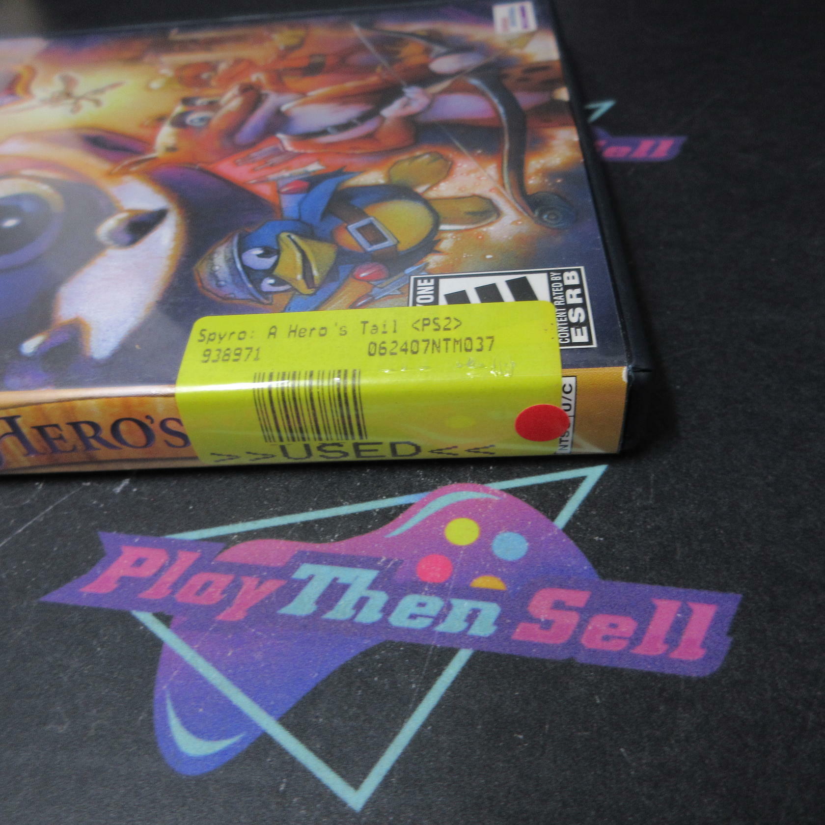 Spyro A Hero's Tail PS2 PlayStation 2 Complete - Very Good
