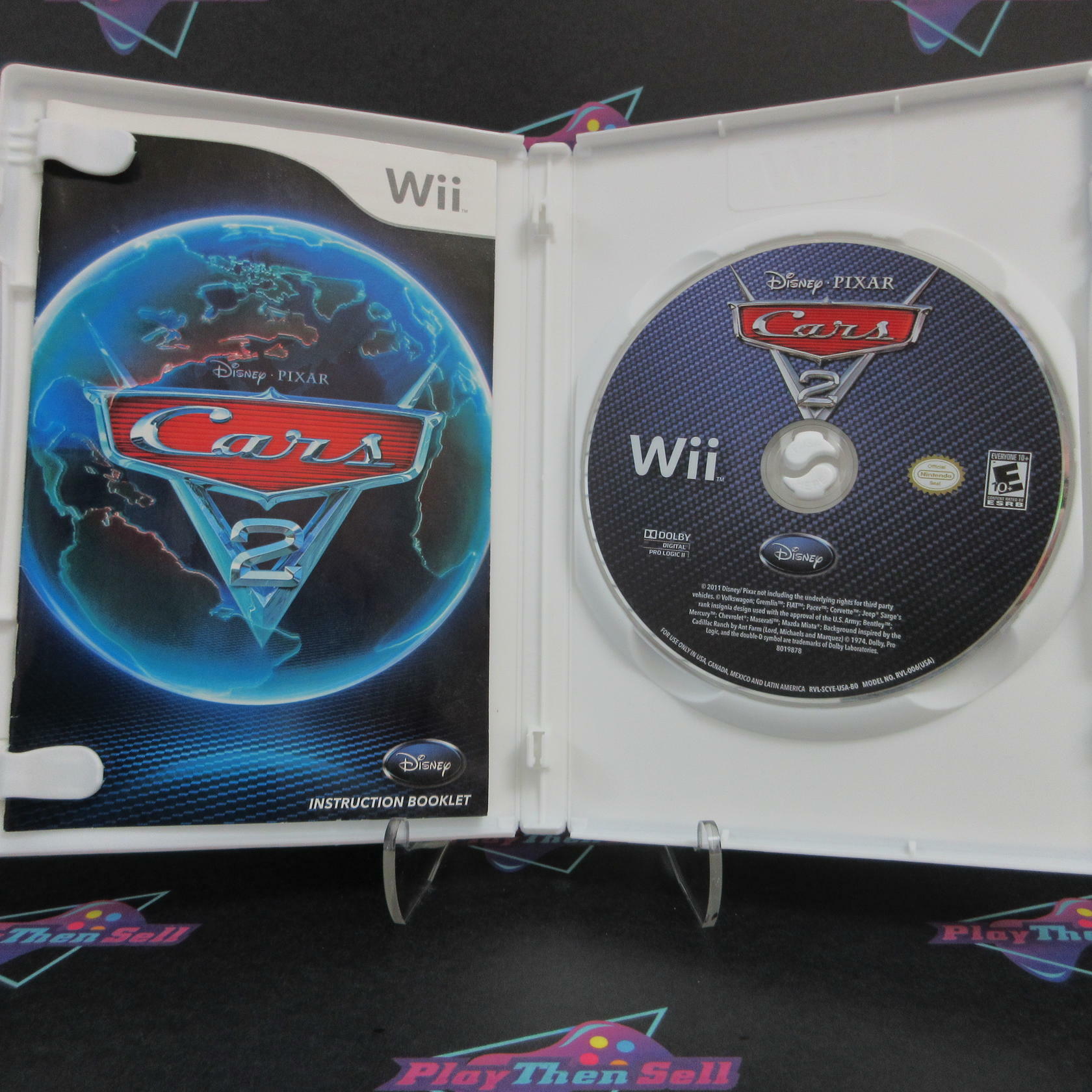 Cars 2 The Video Game Nintendo Wii Complete - Refurbished