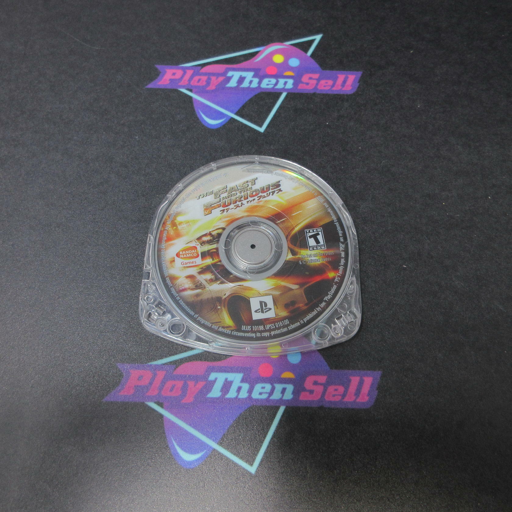 Fast and the Furious Sony PSP Clear UMD Disc Only - Very Good