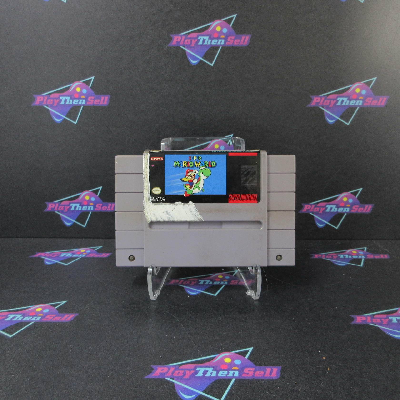 Super Mario World Super Nintendo SNES Cartridge / Tested - Very Good