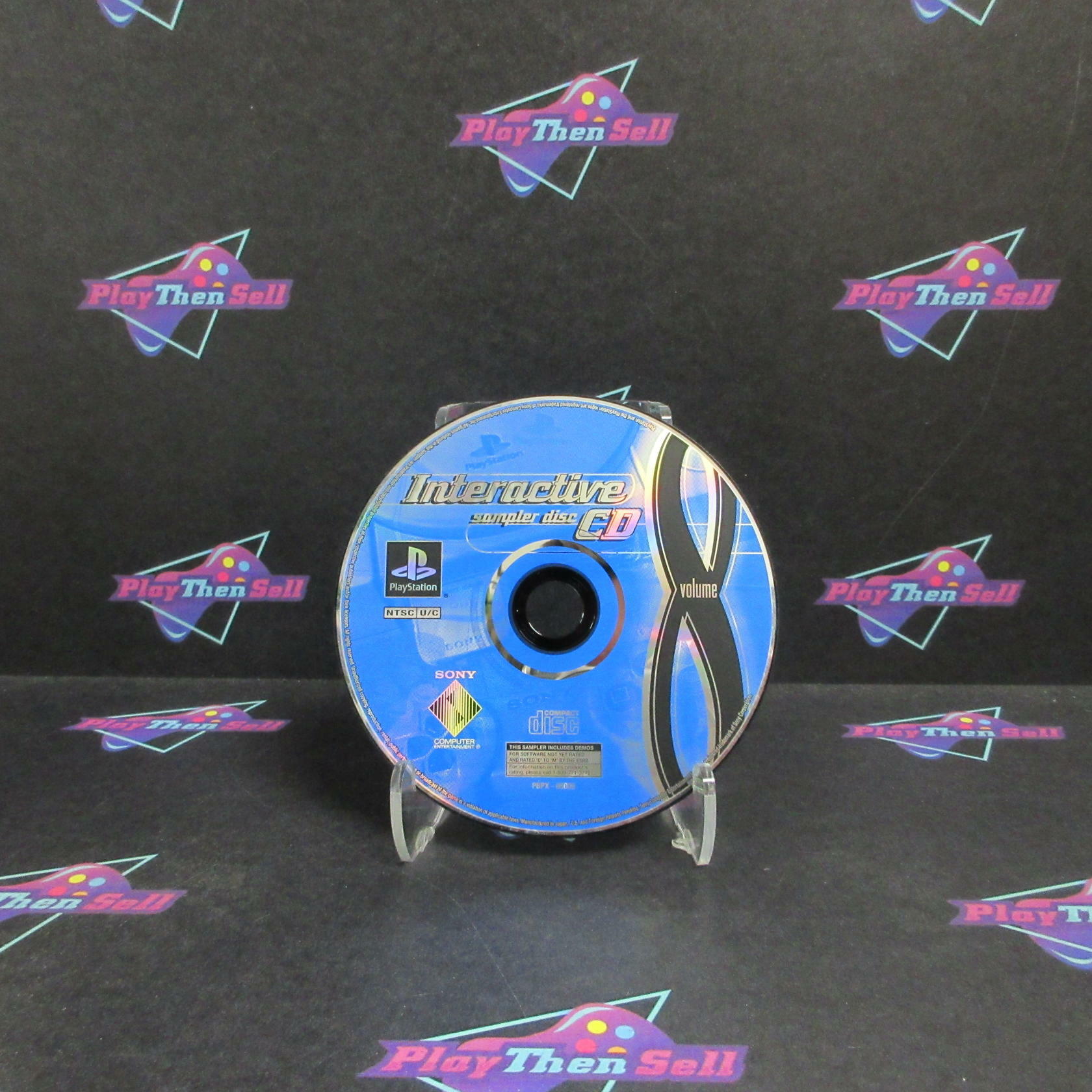 Interactive Sampler Disc Volume 8 PS1 PlayStation 1 Complete - Refurbished