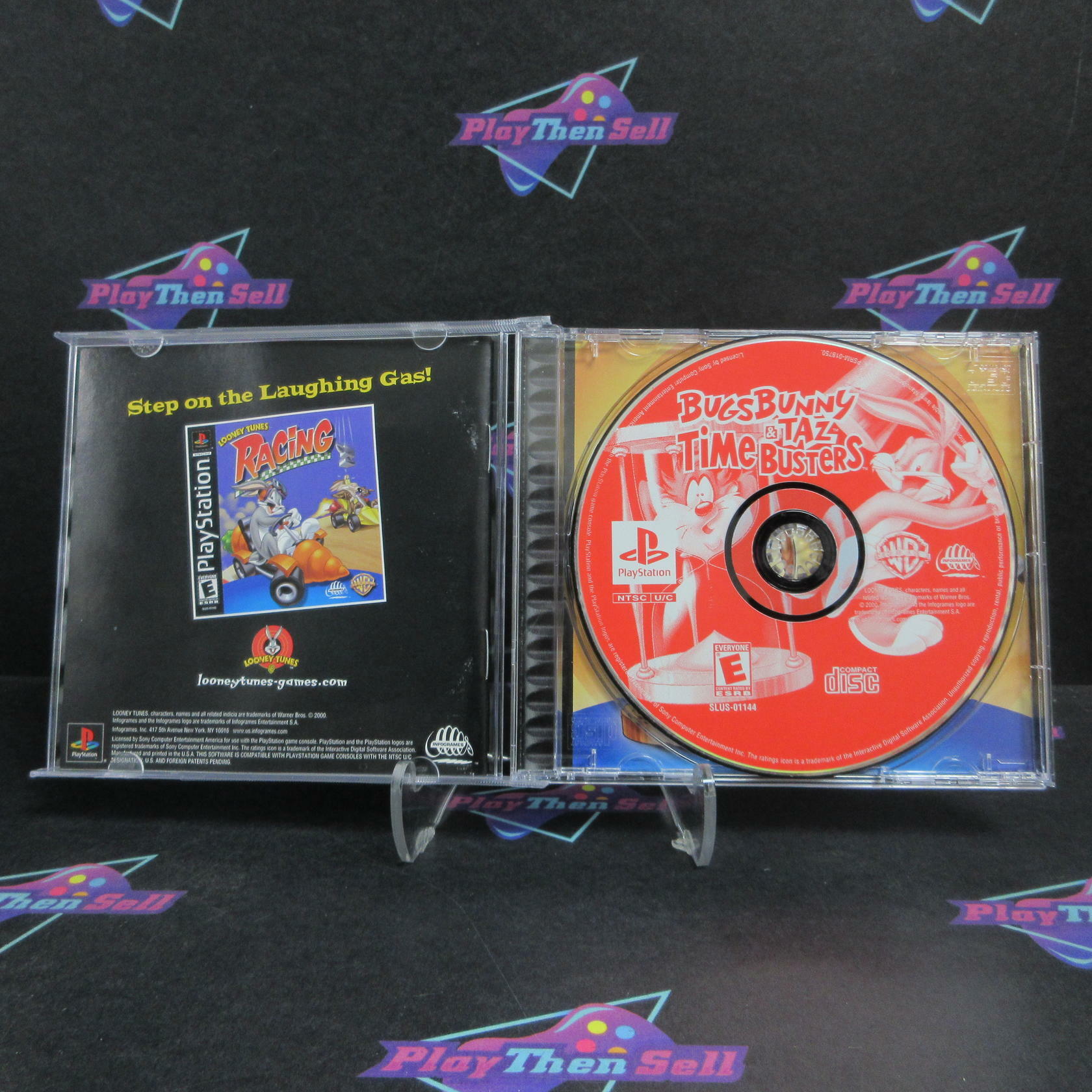 Bugs & Taz Time Busters PS1 PlayStation 1 Complete - Refurbished