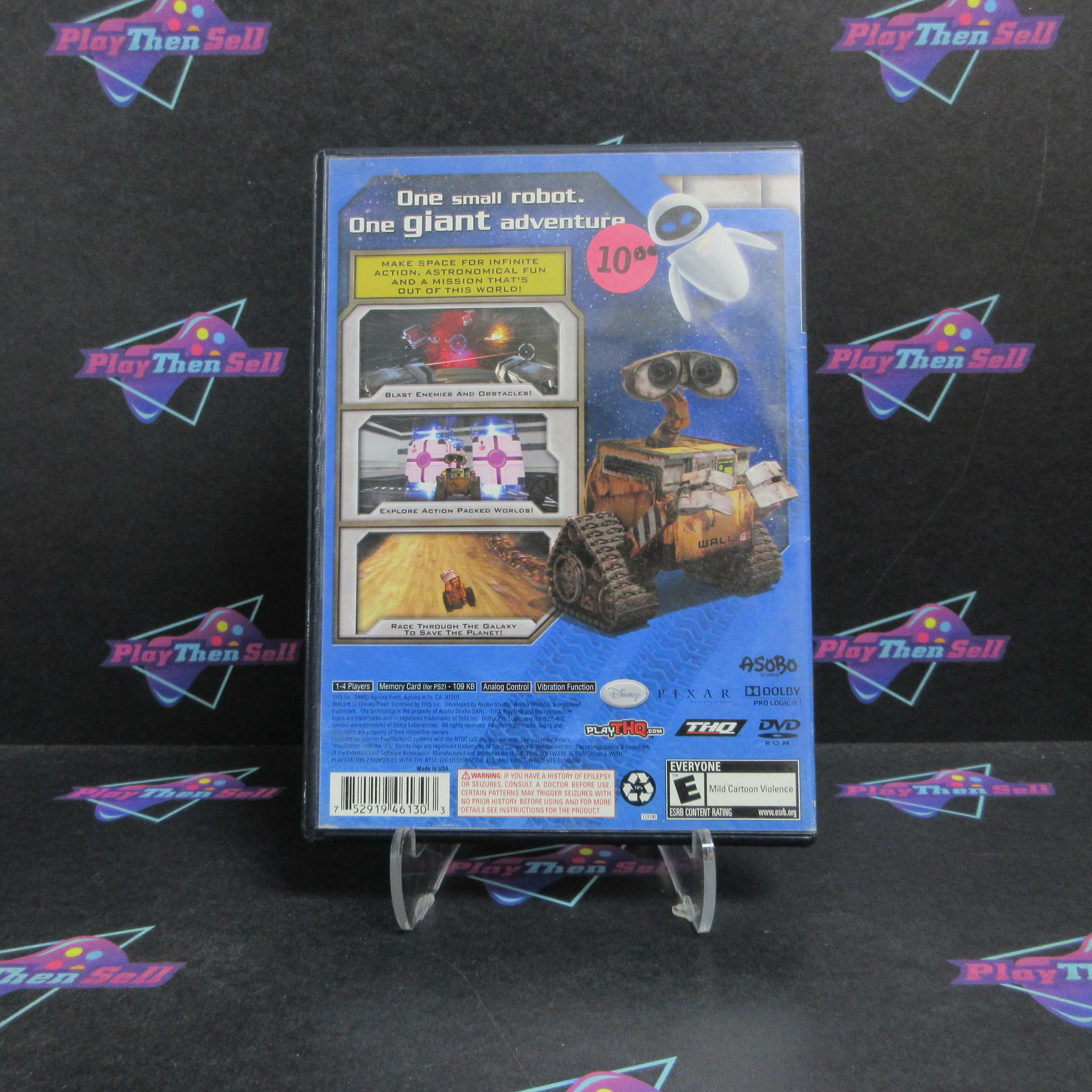 Wall-E PS2 PlayStation 2 Complete - Very Good