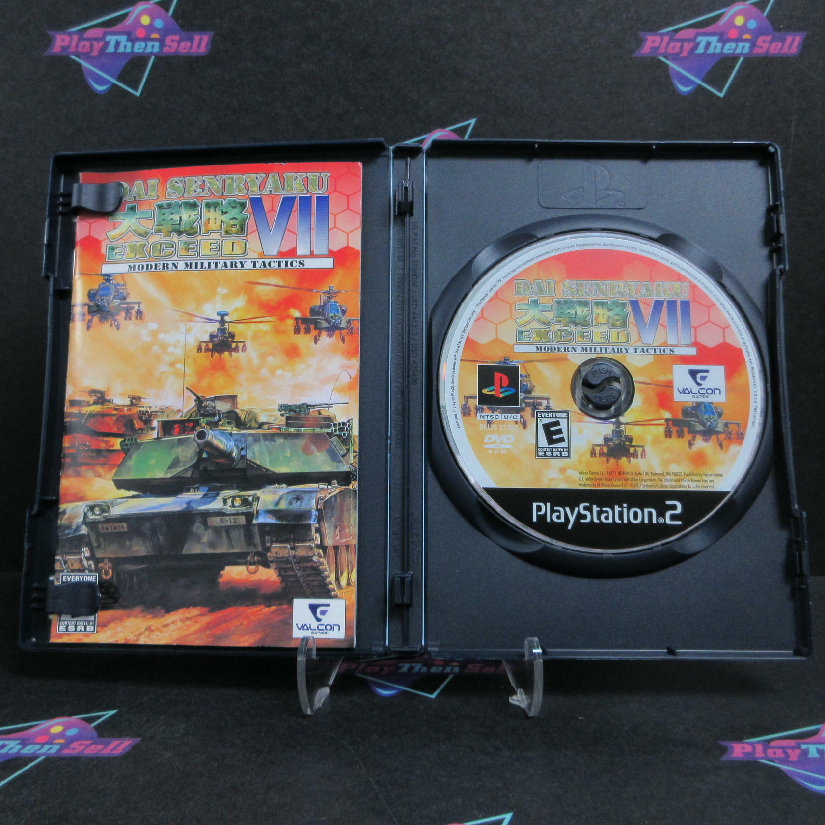 Dai Senryaku Exceed 7 Modern Military Tactics PS2 Complete - Very Good
