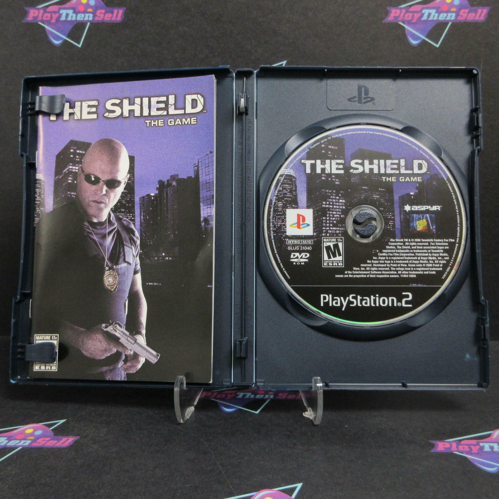 The Shield The Game PS2 PlayStation 2 Complete - Excellent