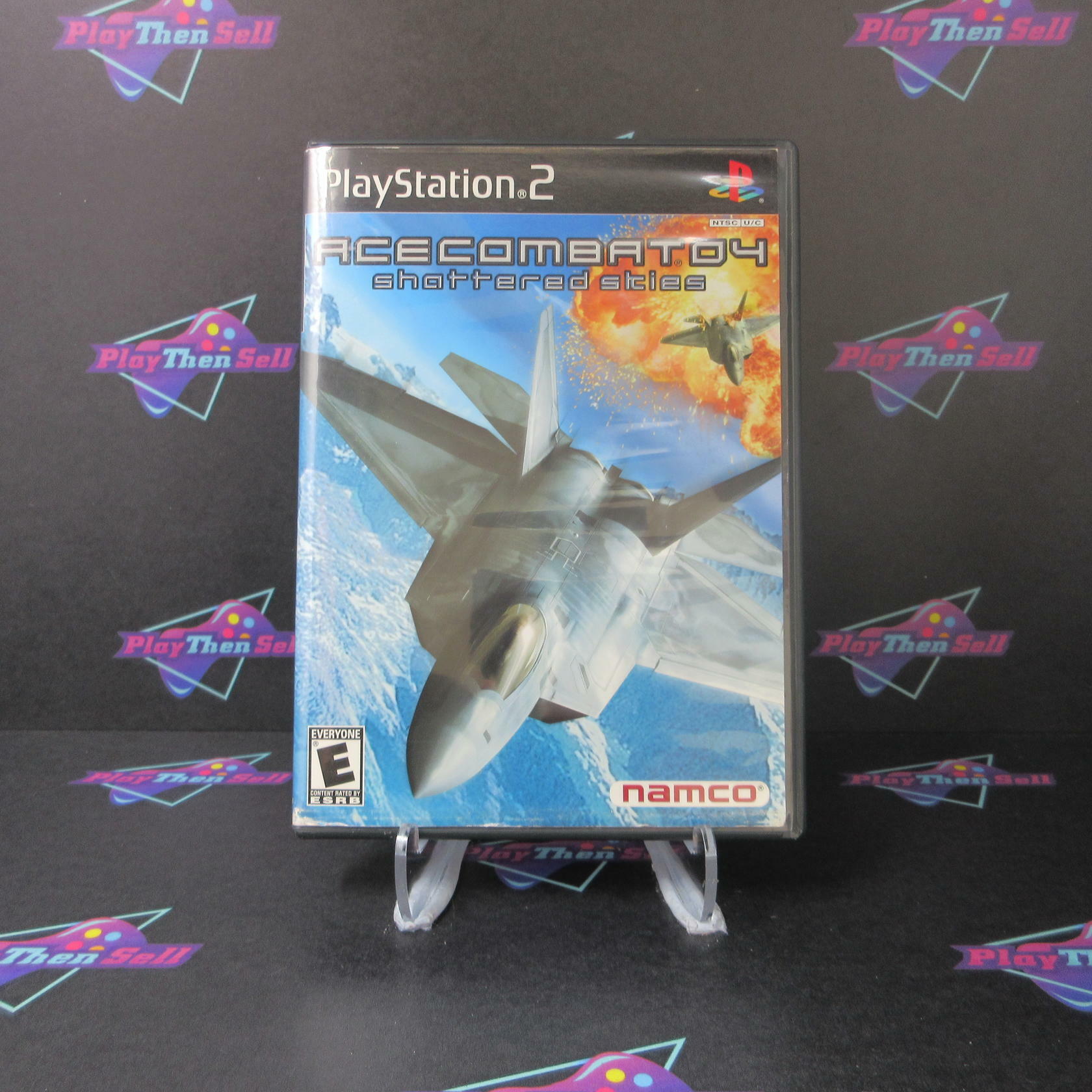 Ace Combat 4 Shattered Skies PlayStation 2 + Reg Card CIB - Very Good